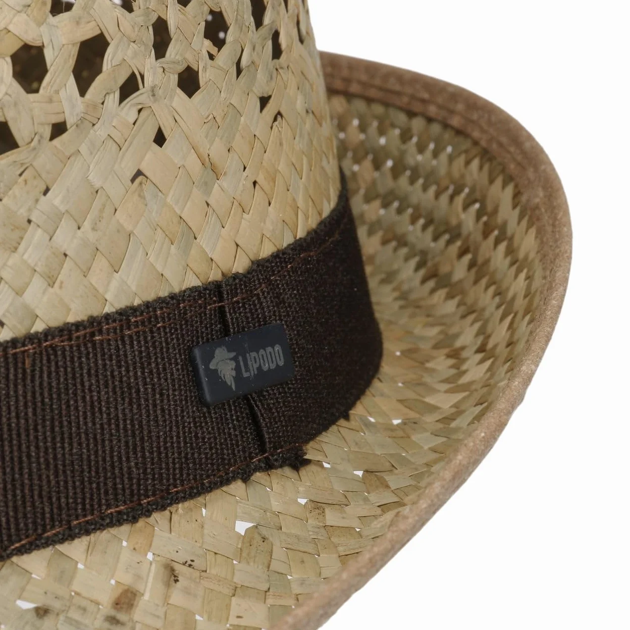 LIPODO Classic Trilby kapelusz slomkowy Wyprodukowano we Wloszech Unisex Caly rok