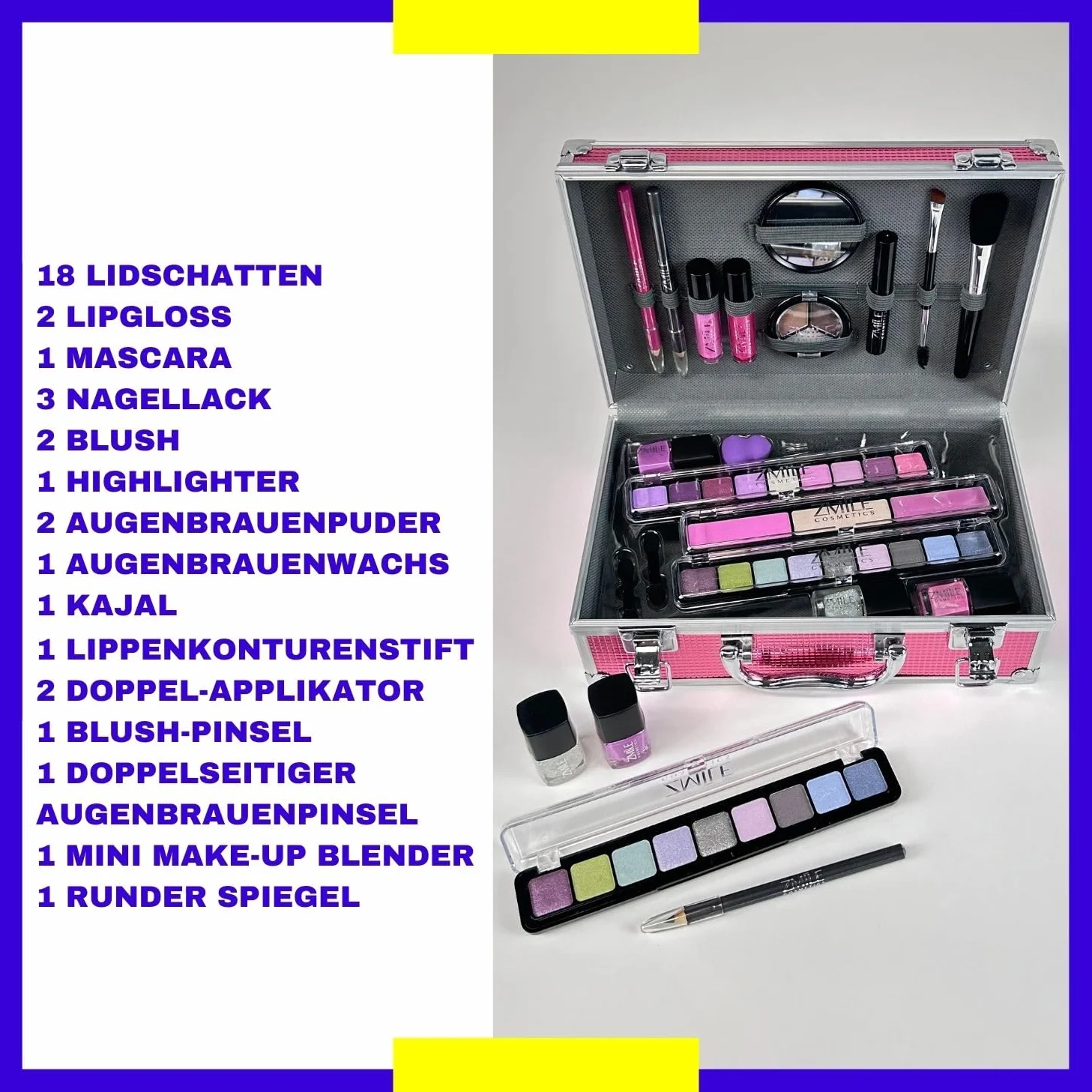 ZMILE Cosmetics Zestaw do Makijażu Merry Berry Kosmetyki Wegańskie