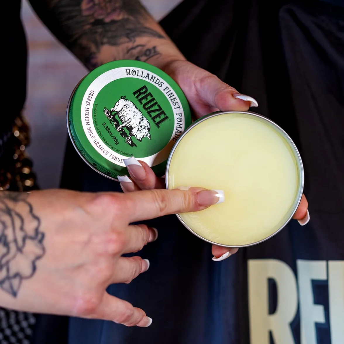 Reuzel Green Grease Medium Hold Pomade, 113 g