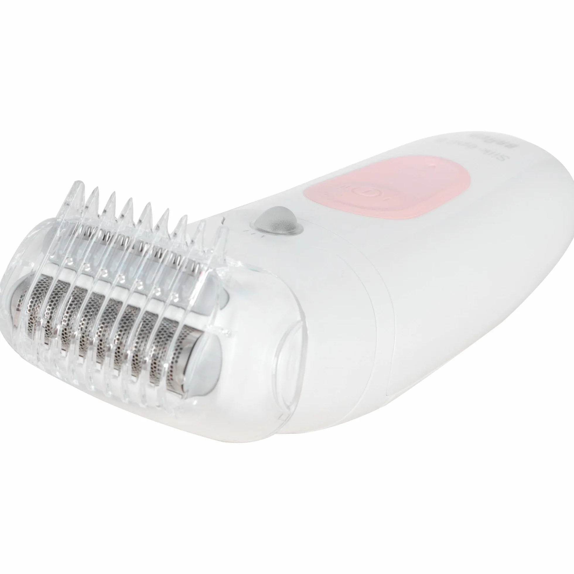 Braun Silk-épil 5 depilator wodoszczelny z głowicą do golenia i trymera biały/różowy
