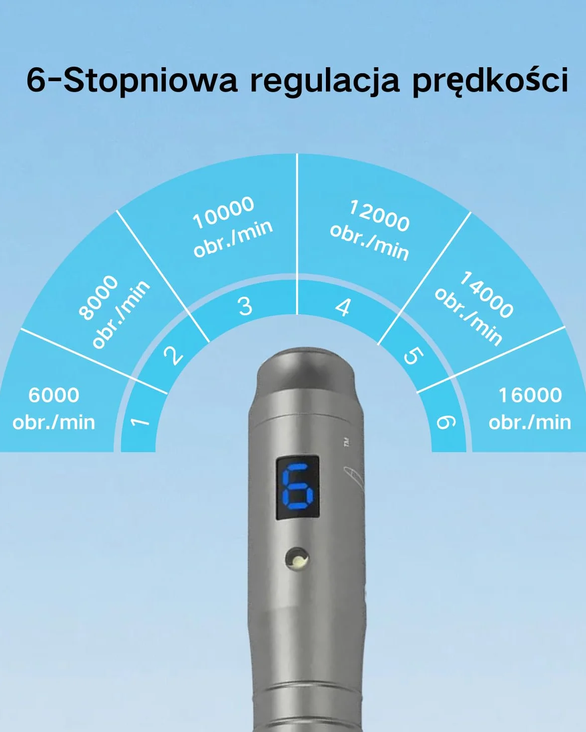 Dr.Pen Ultima M8 Microneedling Pen, Elektryczny Microneedling Pen, Zasilanie Przewodowe lub Bezprzewodowe, z 10 Wkładami