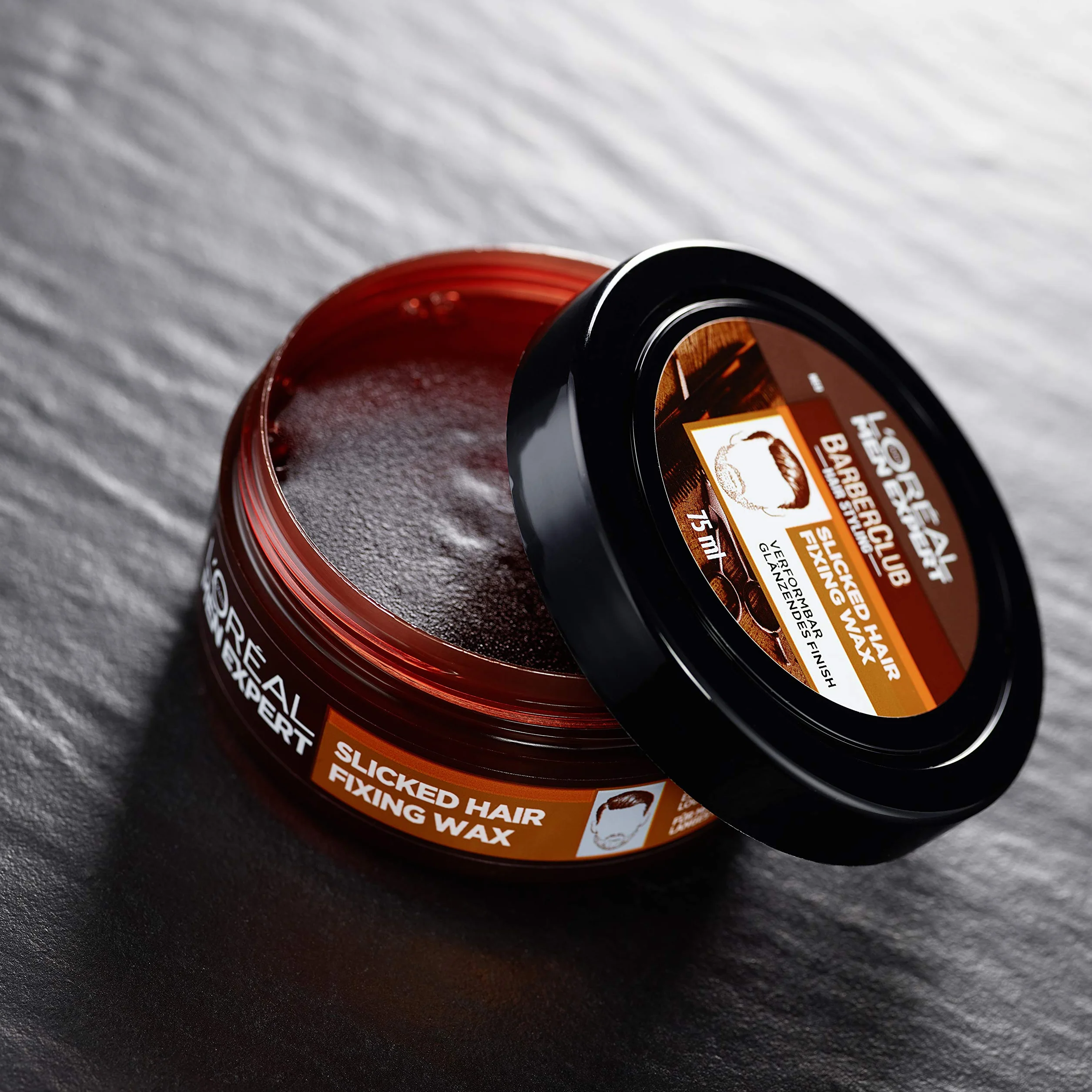 L'Oréal Men Expert Barber Club Wosk do włosów Slicked Hair Fixing Wax 75 ml