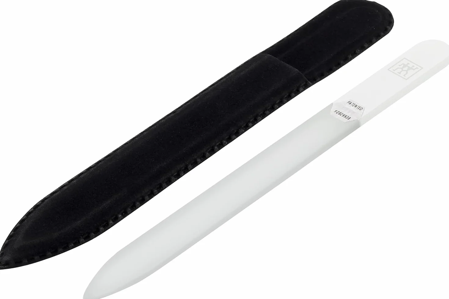 ZWILLING szklany pilnik do paznokci 150 mm dwustronny z etui ochronnym