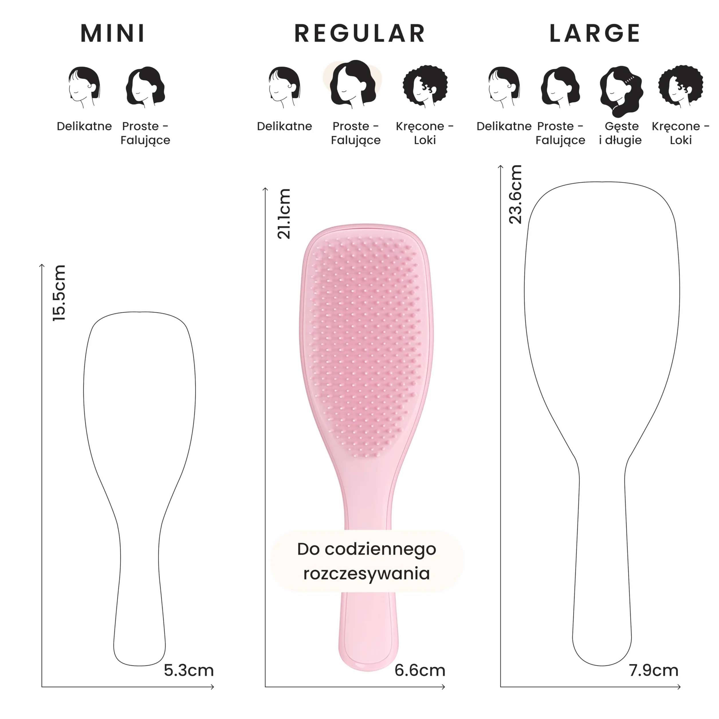 Tangle Teezer Ultimate Detangler Szczotka do rozczesywania do wszystkich rodzajów włosów