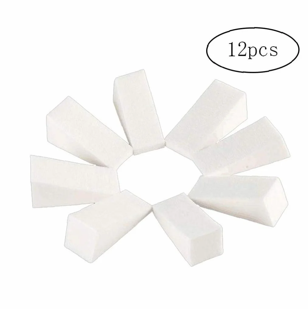 12 szt. / zestaw Nail Art Gradient miękkie gąbki do malowania blaknięcie narzędzia do manicure - polskie stemplowanie DIY narzędzia do zdobienia paznokci akcesoria