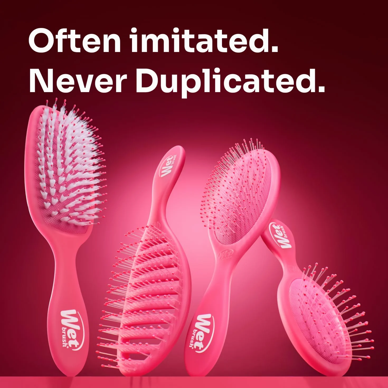 Wetbrush Shine Enhancer Hairbrush Pink