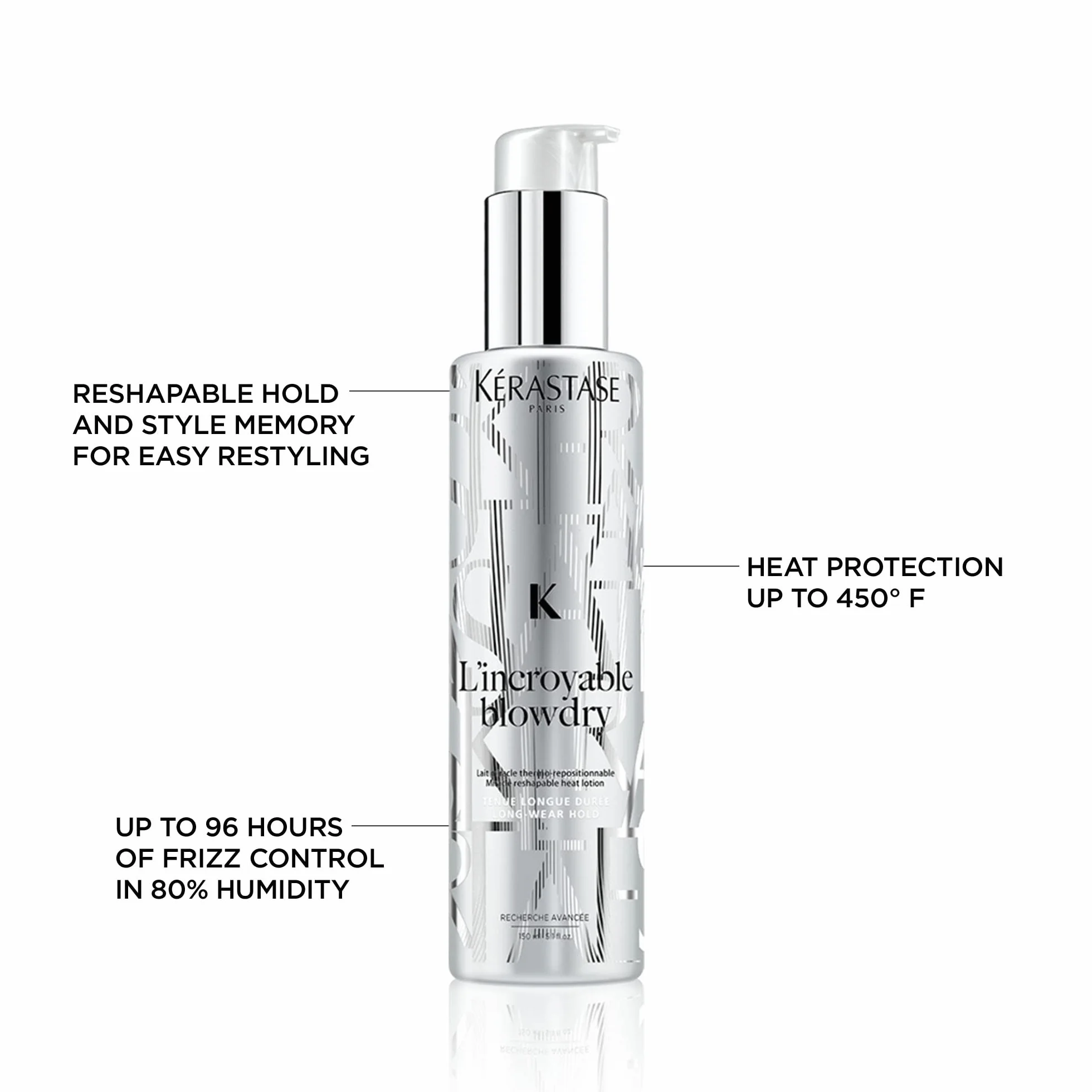 Kerastase L'Incroyable Blowdry Lotion Krem do Stylizacji Włosów, Biały/Szary, 150 ml