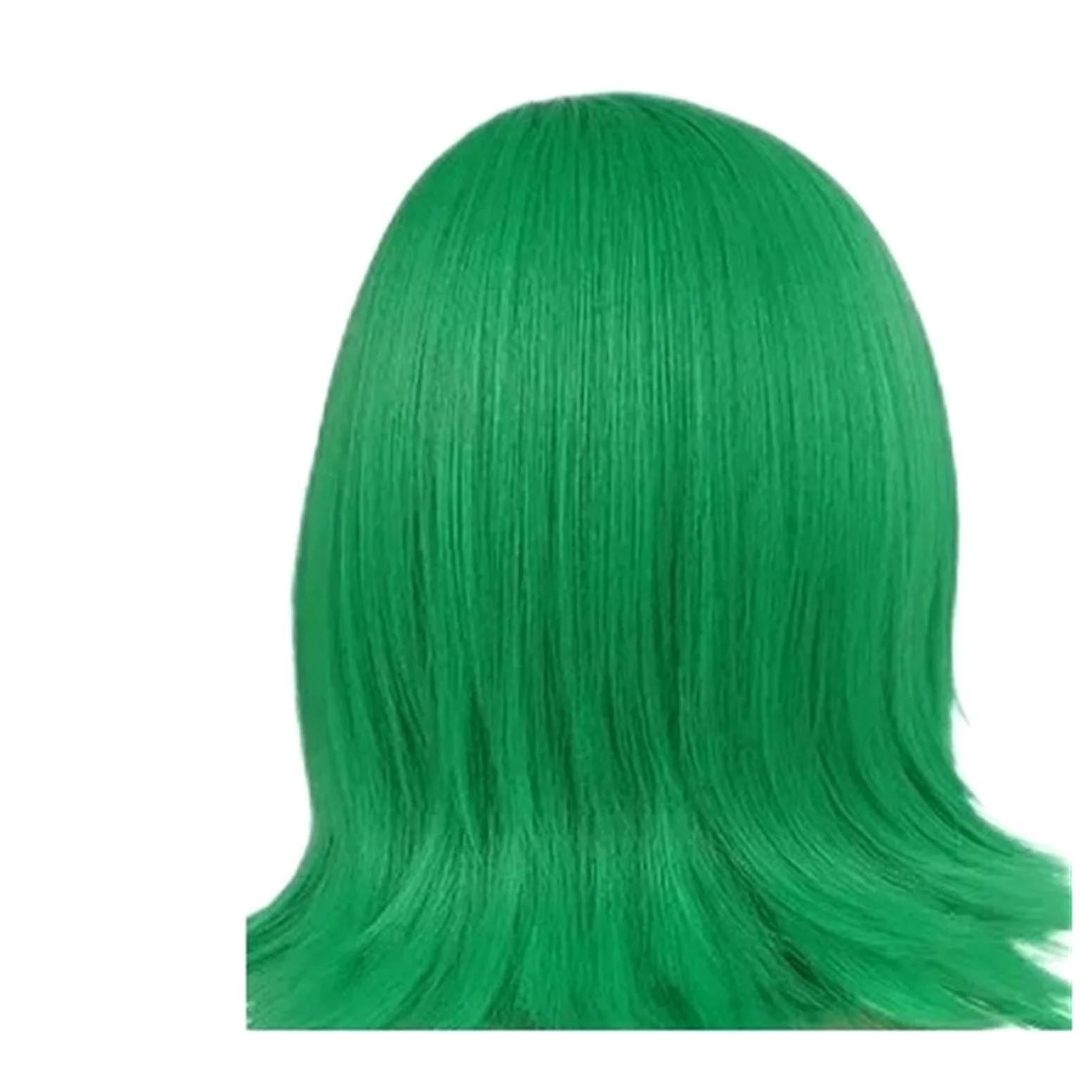 1 szt. Cyjanowe peruki Peruka krótka Cosplay Kostium z włosów syntetycznych dla kobiet Wewnątrz Anime Out Movie Party Drag Queen(Disgust Wig)