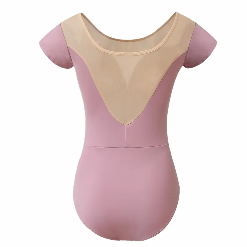 ROYAL SMEELA justaucorp taniec klasyczny damskie body do tańca klasycznego dla kobiet trykot baletowy dla dorosłych trykot taniec z krótkim rękawem trykot gimnastyka siłownia body taniec kobieta body