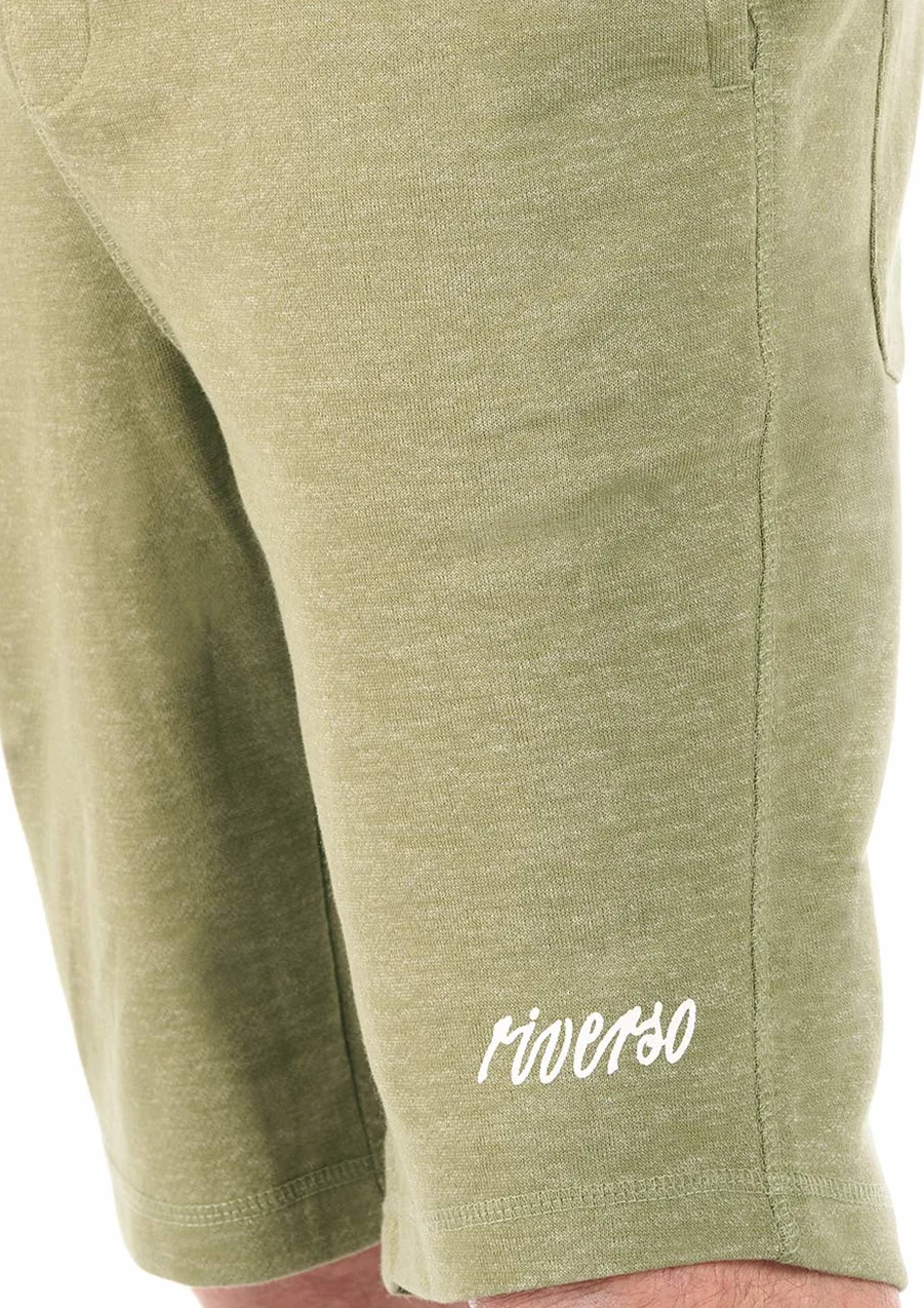 riverso Męskie spodenki dresowe RIVMike krótkie spodenki bermudy, na lato, sportowe, bawełna, czarne, niebieskie, czerwone, oliwkowe, szare, S M L XL 2XL 3XL 4XL 5XL