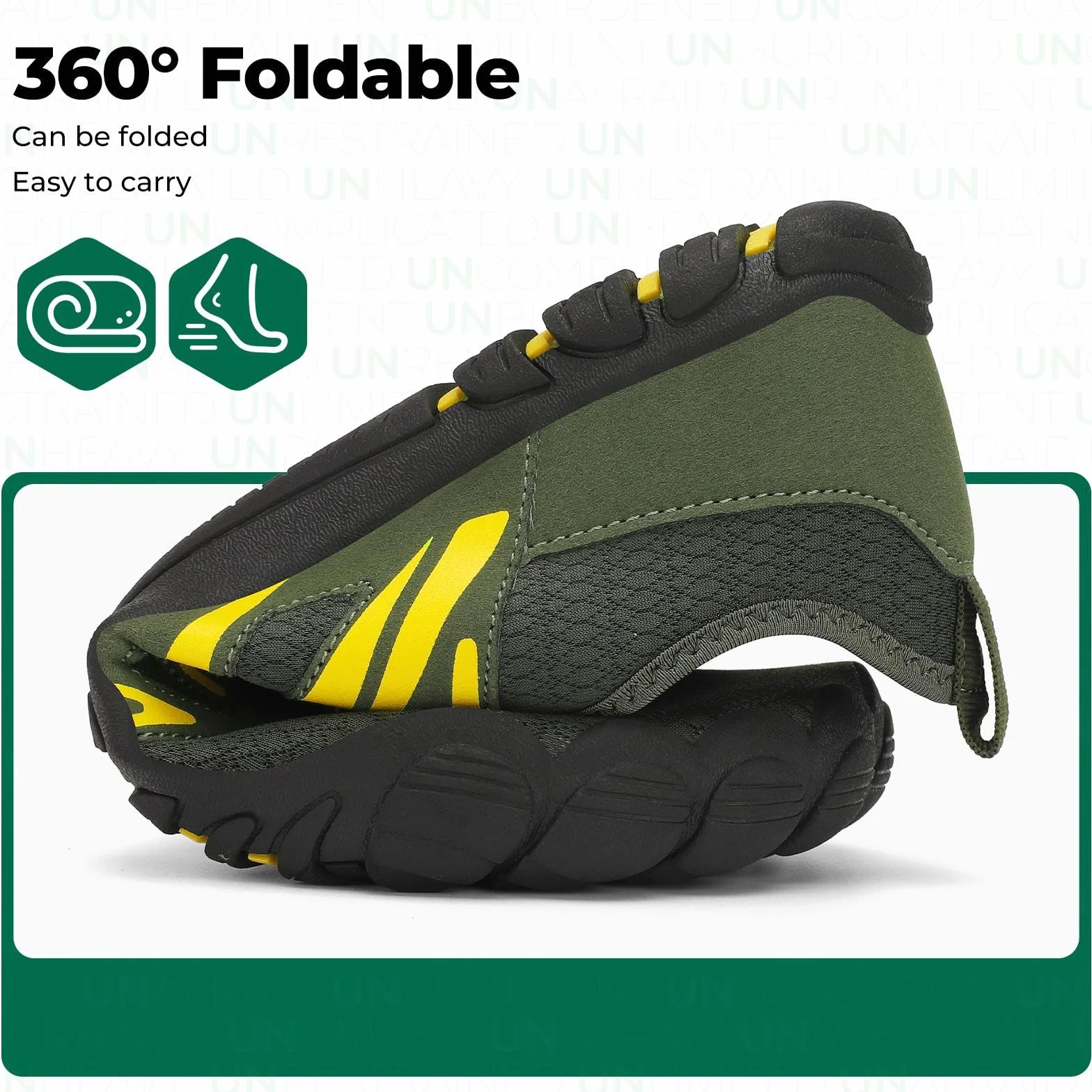 SAGUARO Barefoot Męskie buty do rakiety, lekkie, oddychające, szybkoschnące, 39-48