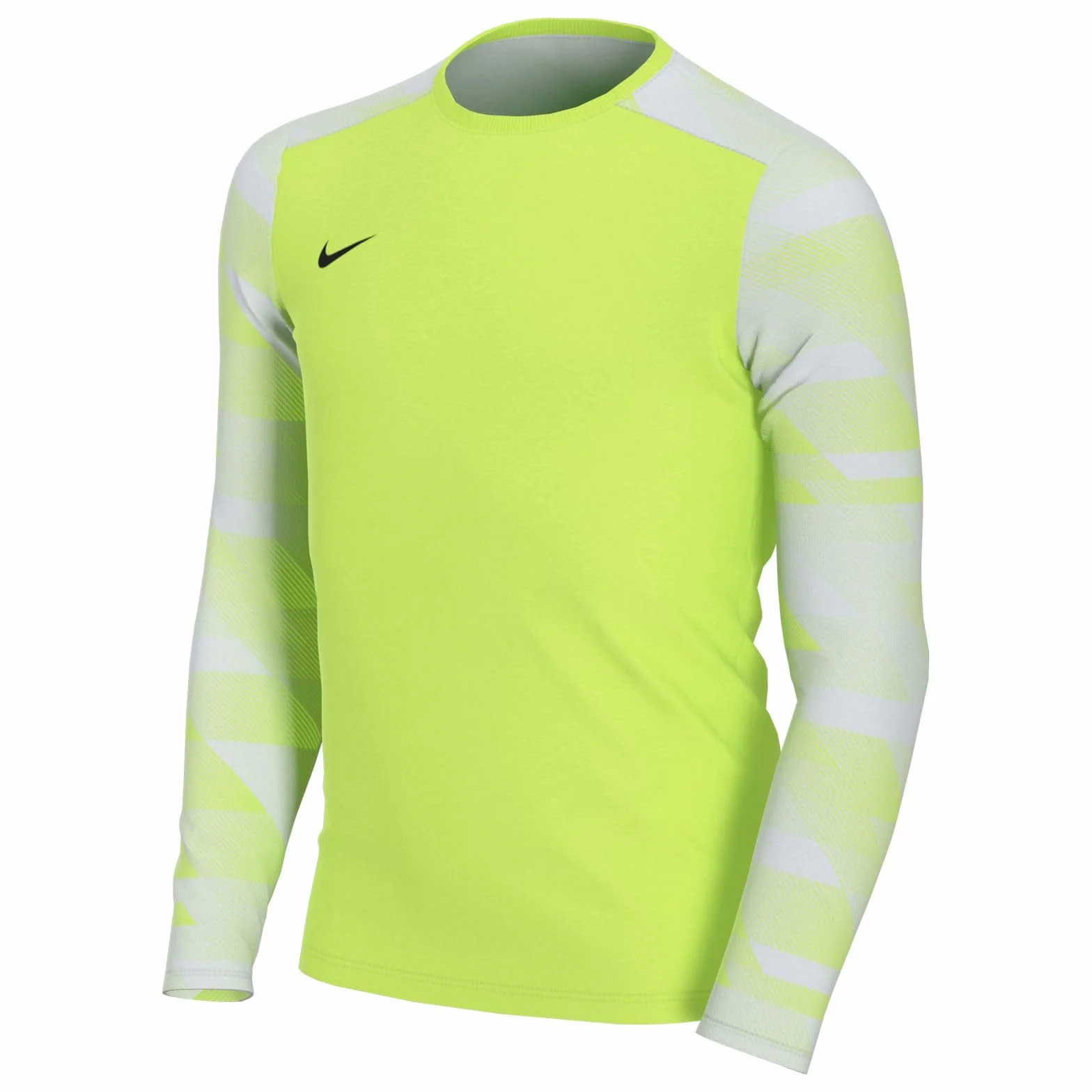 Nike chłopięcy Y NK DRY PARK IV JSY LS GK koszulka z długim rękawem, wolt/biały/(czarny), XL