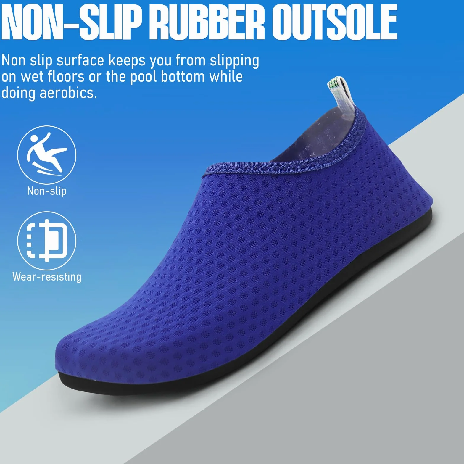 Buty do wody uniseks, antypoślizgowe, do wody, na plażę, basen, do jogi, surfingu, lekkie, oddychające i szybkoschnące