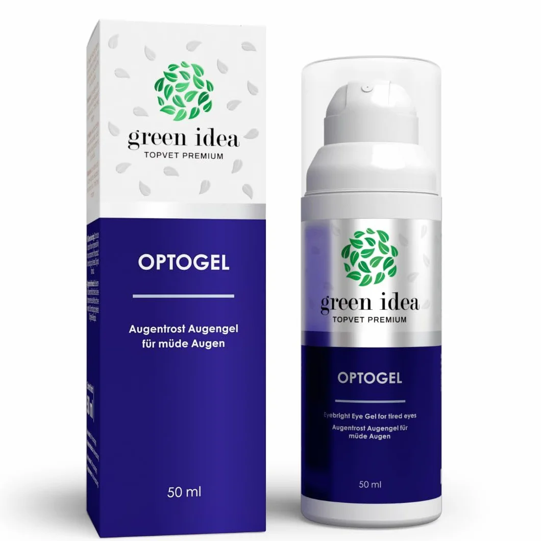Green Idea OPTOGEL żel pod oczy z pantenolem 50 ml na zmęczone i suche oczy