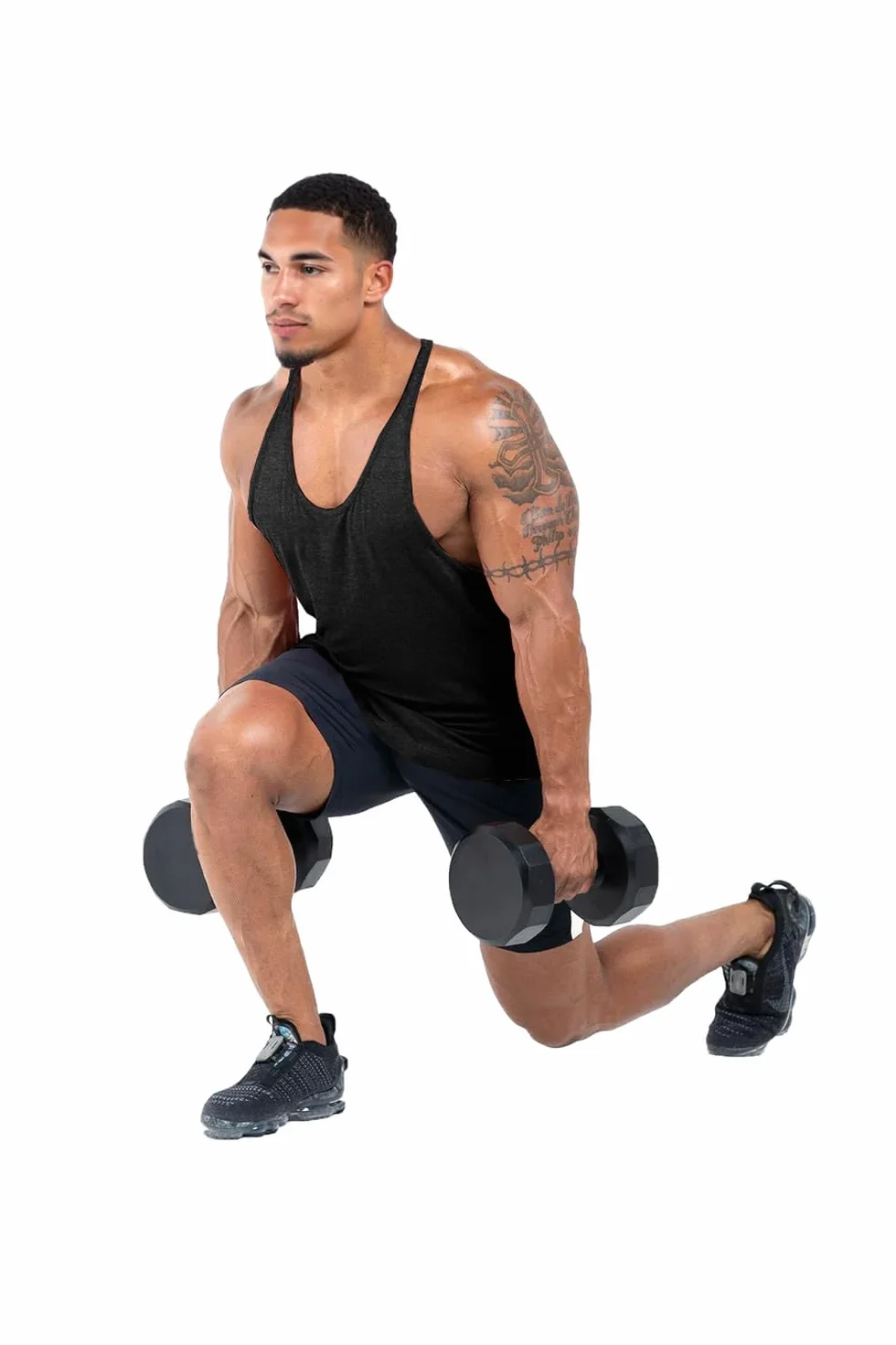 Męskie podkoszulki kulturystyczne Stringer koszulka treningowa na siłownię Y-Back Muscle Fitness Athletic Stretch szybkoschnący top