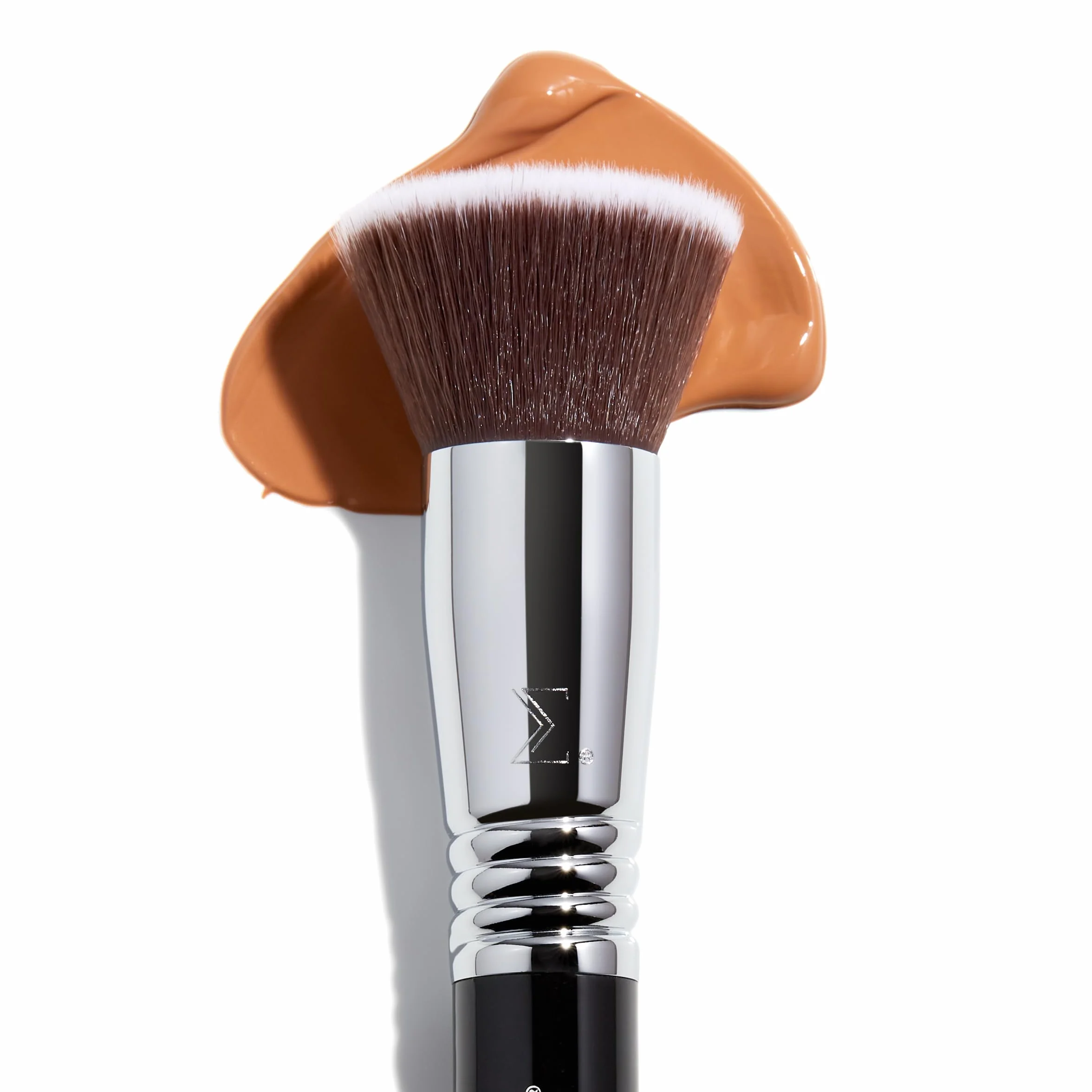 Sigma Beauty F80 Flat Top Kabuki Brush - Pędzel Do Makijażu Twarzy, Do Podkładu, Pudru, Korektora I Nieskazitelnego Konturu - Profesjonalny Pędzel Do Makijażu Twarzy, Do Punktowania I Mieszania