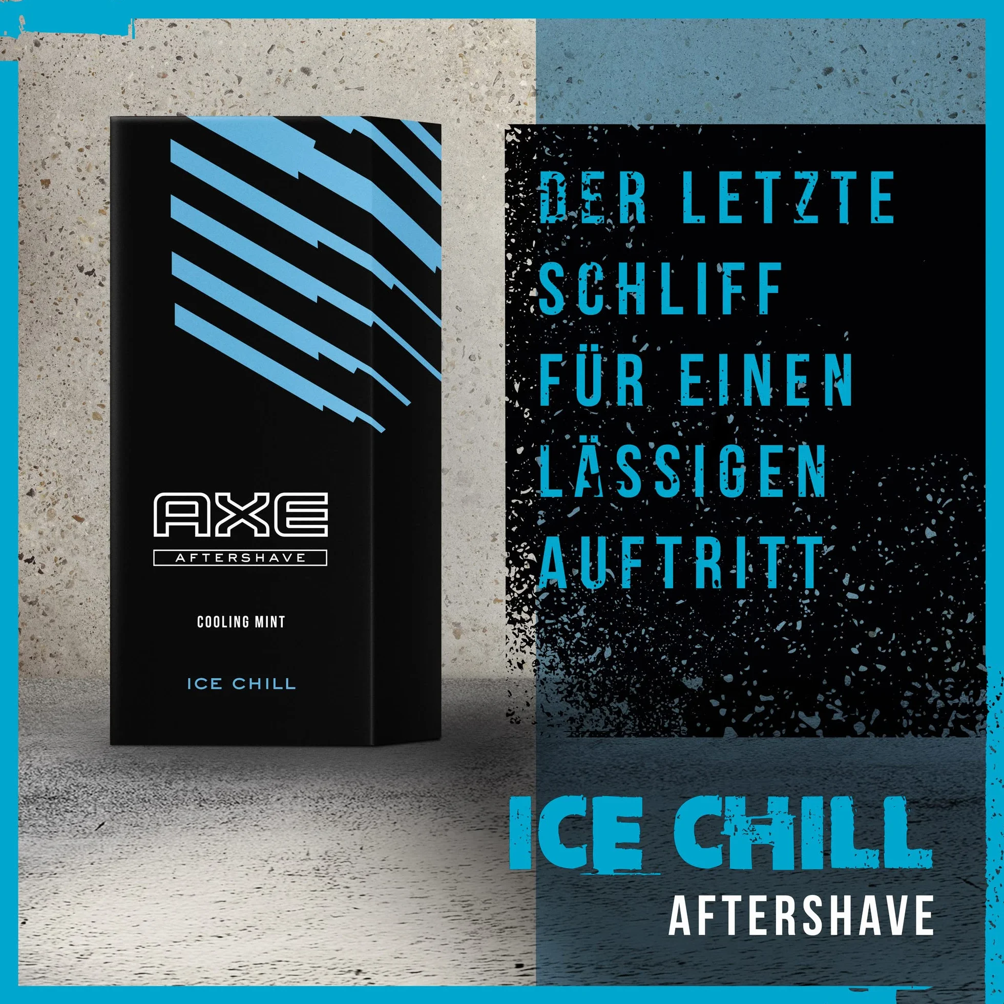 Axe Aftershave Ice Chill dla mężczyzn o zimnym zapachu 100 ml 1 sztuka
