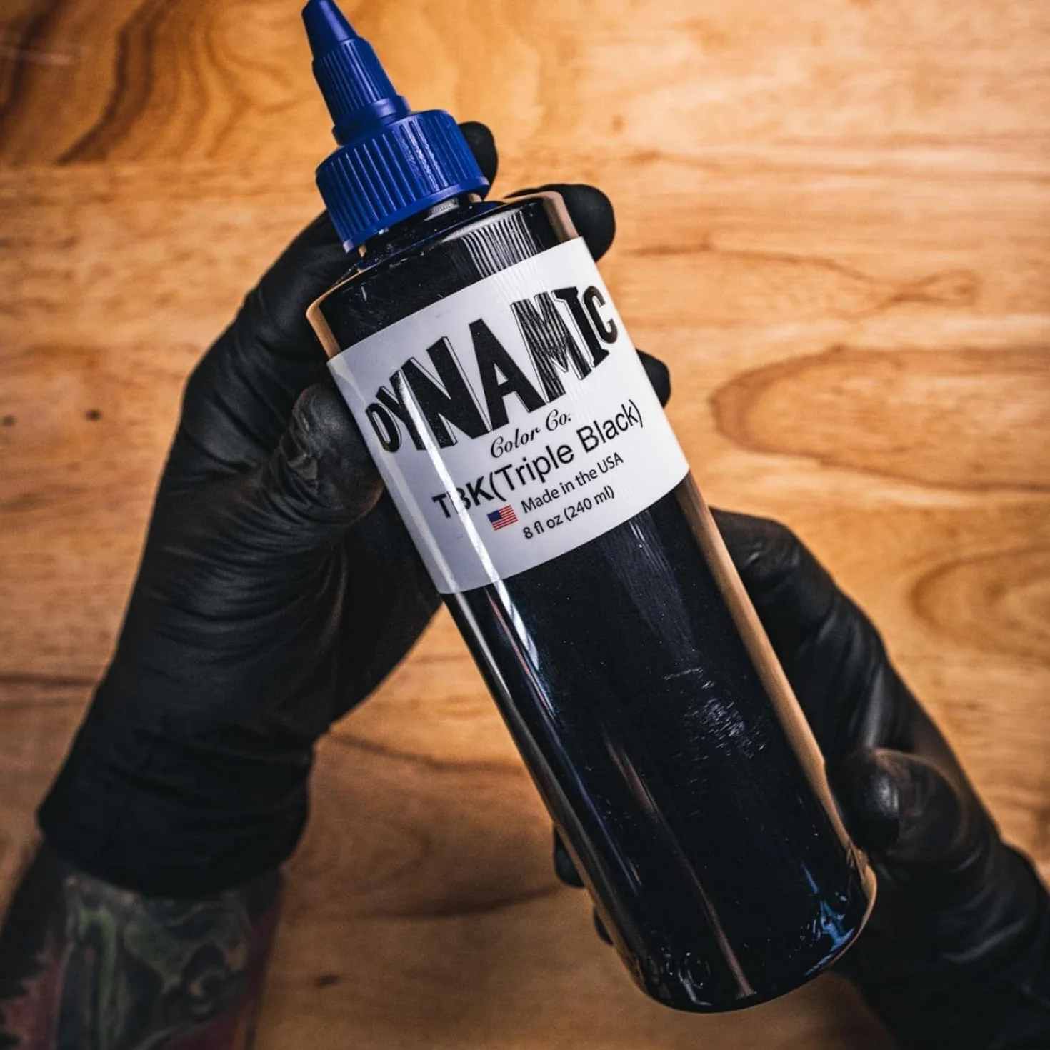 Dynamic Ink TBK Triple Black Tusz do tatuażu 240 ml Czarny