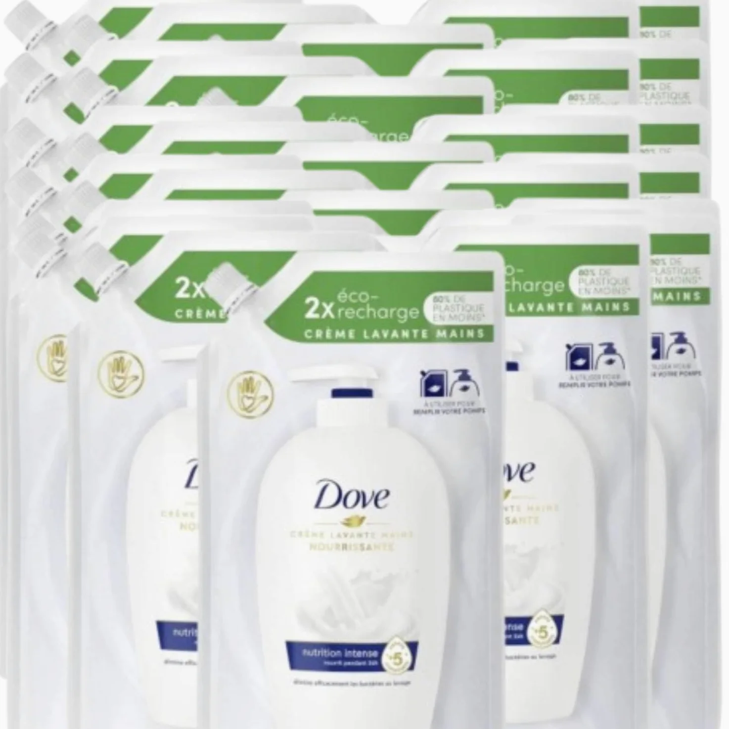 Dove Oryginalny wkład do mydła w płynie do rąk 500 ml (30 sztuk)