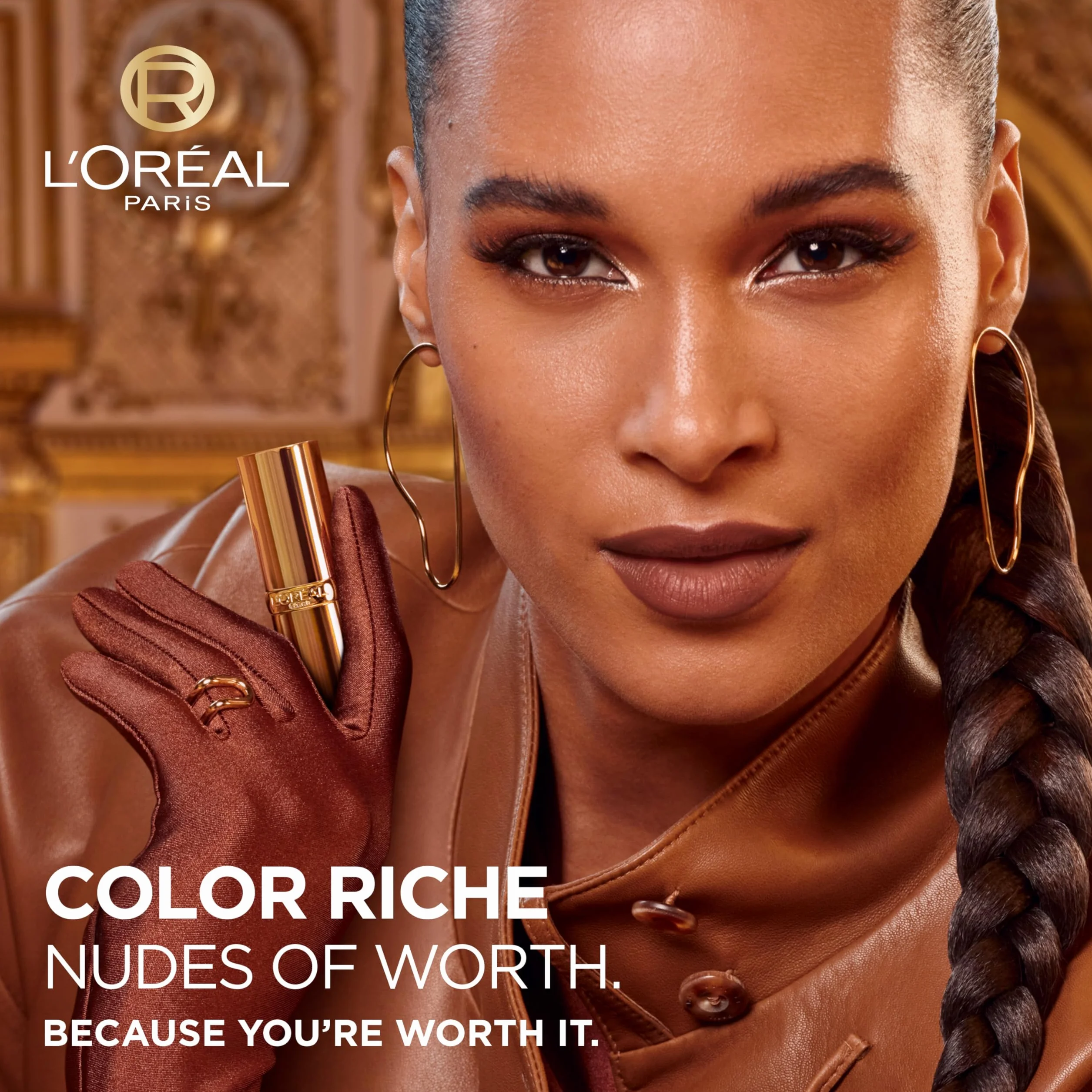 L’Oréal Paris Color Riche Satin Nude Pomadka, 601 Worth It, 4.7 g