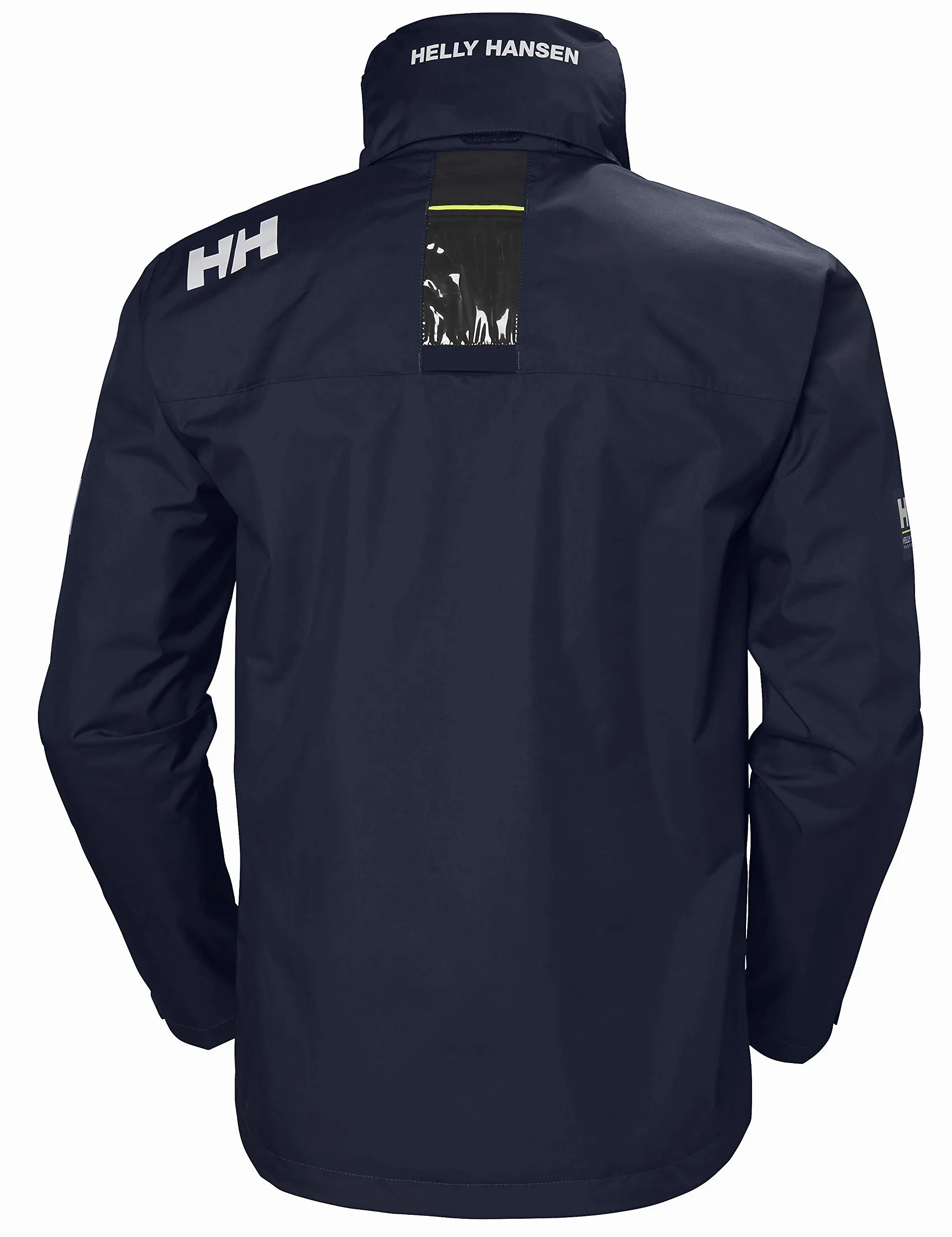 Helly Hansen Mężczyźni Crew Hooded Sailing Jacket Kurtka Wodoodporna z Kapturem, Granatowy (597 Navy), S