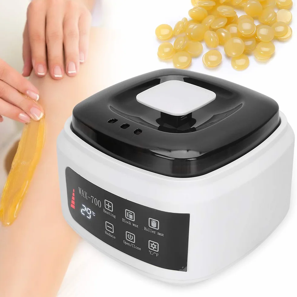 Podgrzewacz Wosku 500ml, Automatyczna Regulacja Temperatury, Elektryczna Maszyna do Topienia Wosku do Depilacji