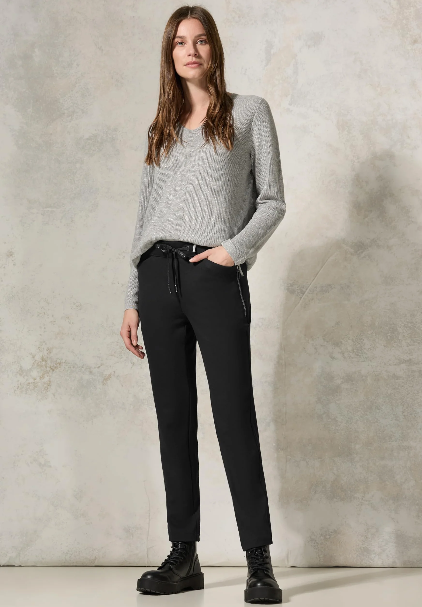 Cecil Styl Tracey Zip Solid Kobiety B378393