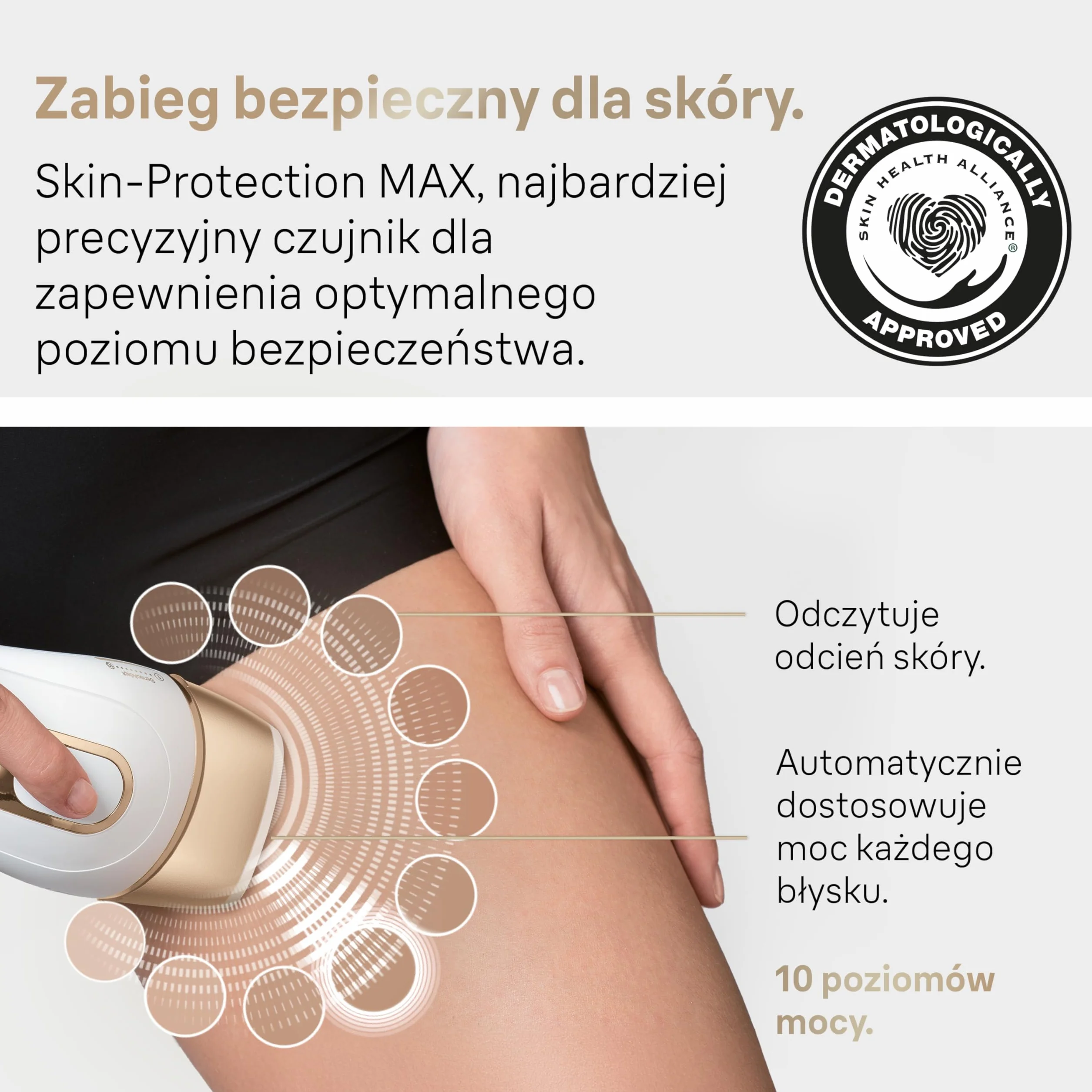 Braun Silk-Expert Pro 5 PL5382 IPL, usuwania owłosienia w warunkach domowych, alternatywa dla depilacji laserowej, w zestawie saszetka, golarka Venus, 4 głowice, prezent dla kobiet, kolor biały/złoty