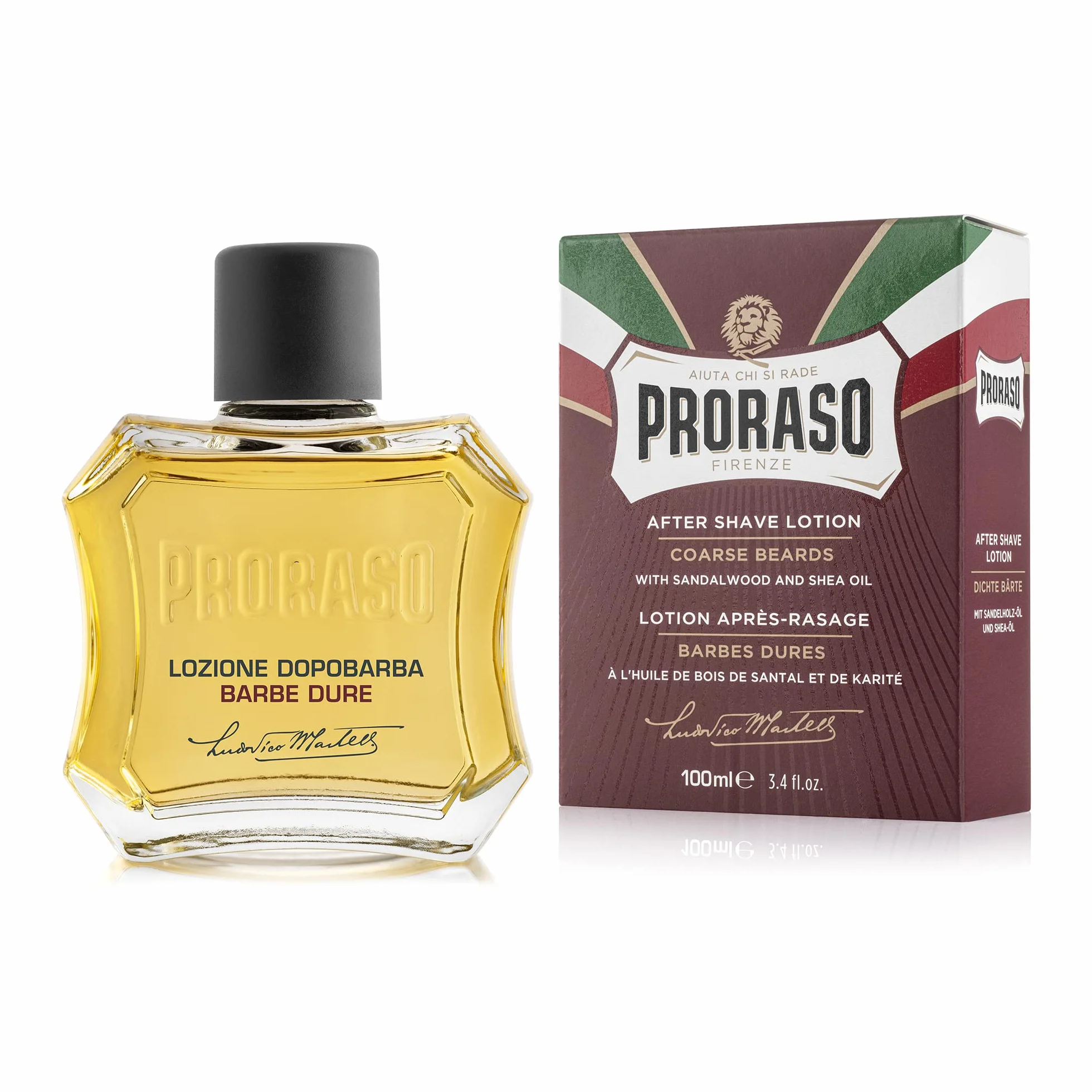 Proraso Nawilżający a Odżywczy Płyn po Goleniu Balsam 100 ml, Czerwony