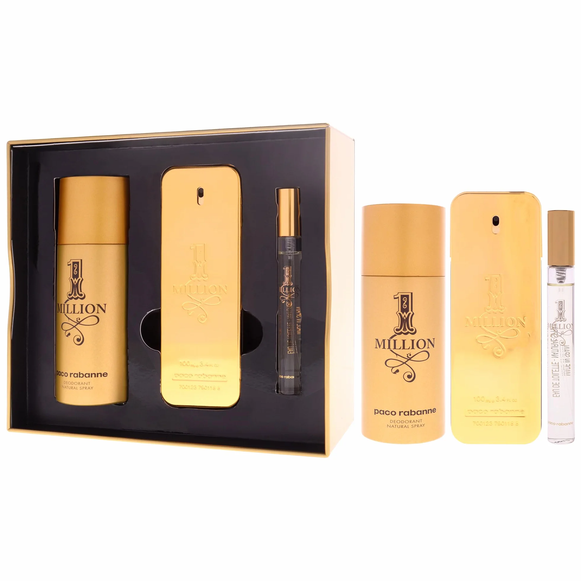 Paco Rabanne 1 Million EDT Spray 100ml Zestawy