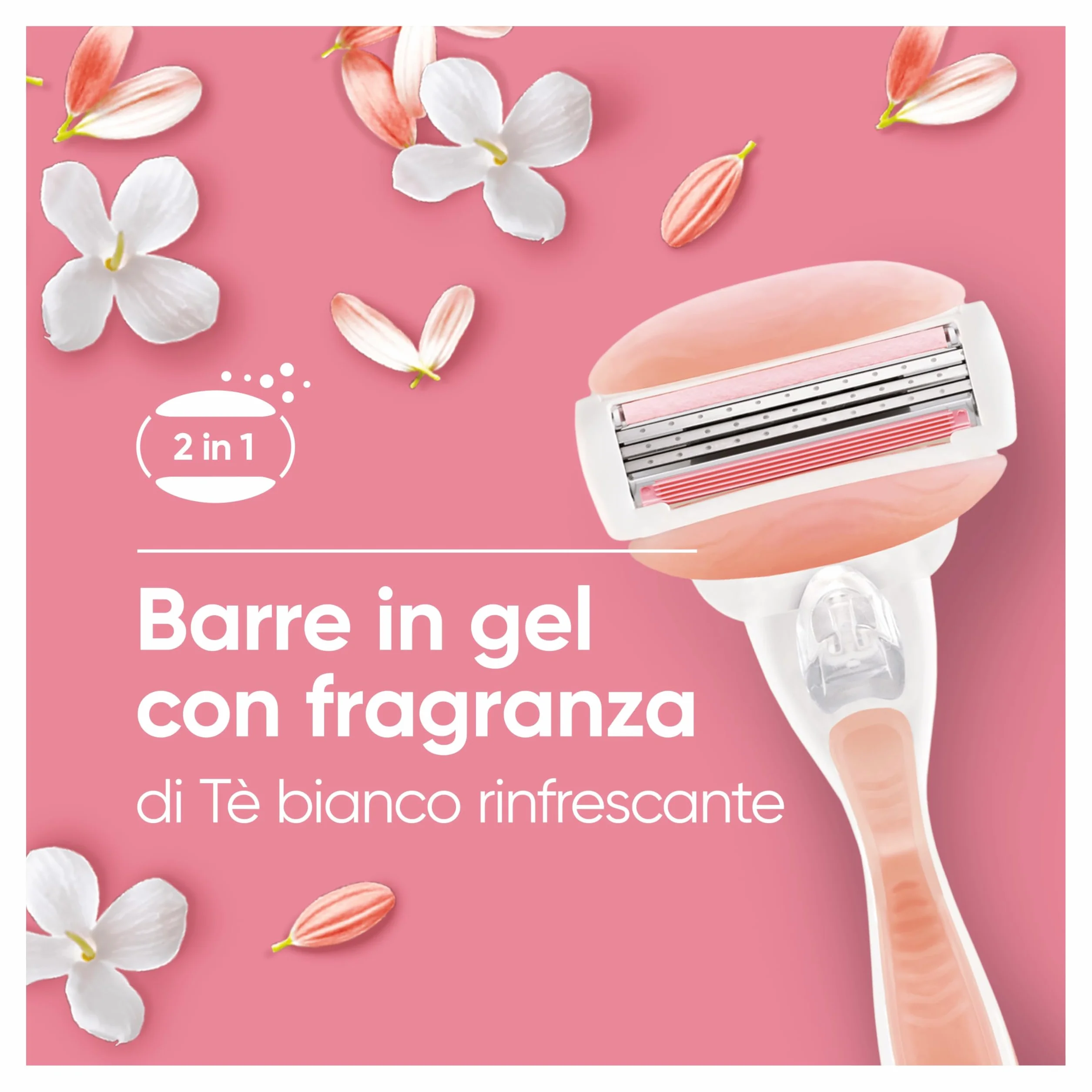 Gillette Venus Golarka damska Comfortglide Spa Breeze 3 Ostrza, 1 Uchwyt + 6 Lamette
