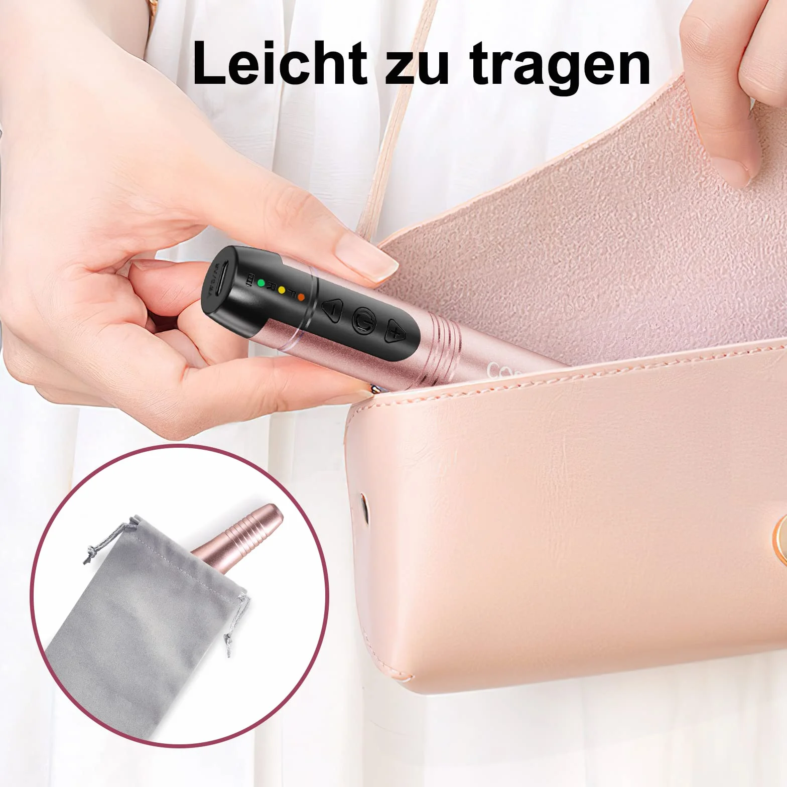 Bezprzewodowa frezarka do paznokci 11 w 1, zestaw do manicure i pedicure, elektryczny pilnik do paznokci żelowych i akrylowych
