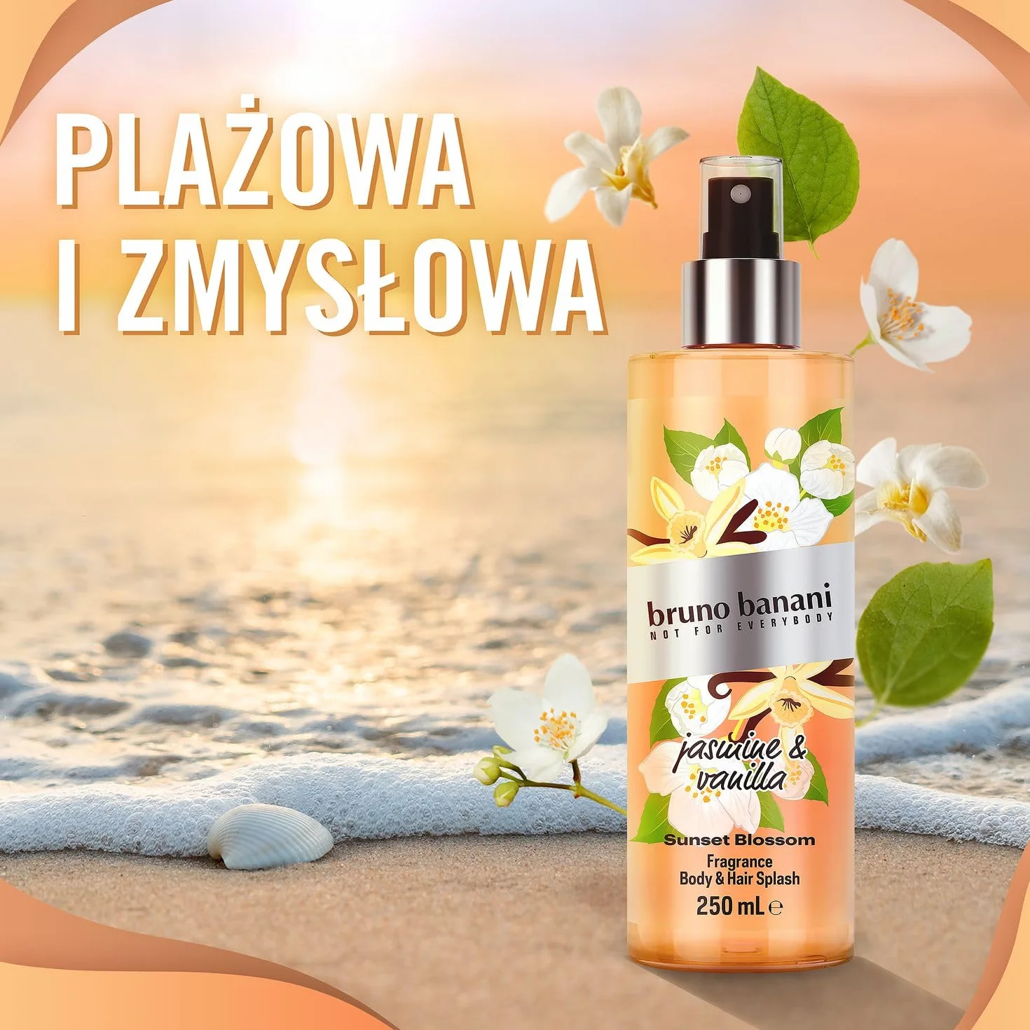 Bruno Banani Sunset Blossom Body Splash 250 ml spray do ciała dla kobiet