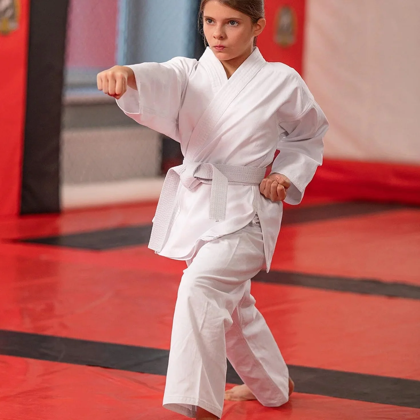 Pasek judo do karate 260 cm, pasek do sportów walki, pasek sportowy, bawełna, paski taekwondo, profesjonalny pasek do karate, Aikido, trening, na zawody, pas ochronny dla dorosłych i dzieci, pasek do