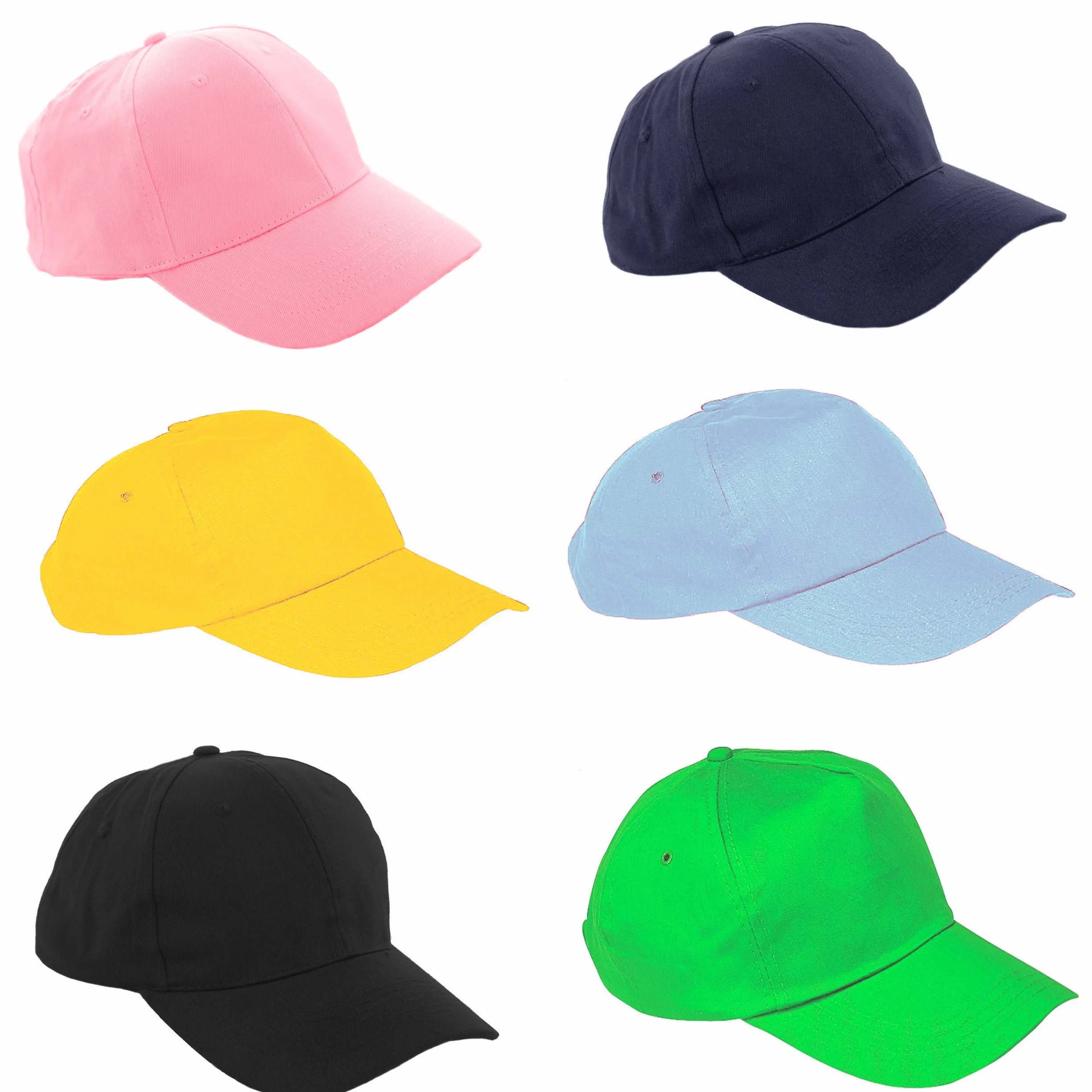 New Czapka z daszkiem dla chłopców dziewcząt dzieci Czapka Snapback Unisex (Żółta)
