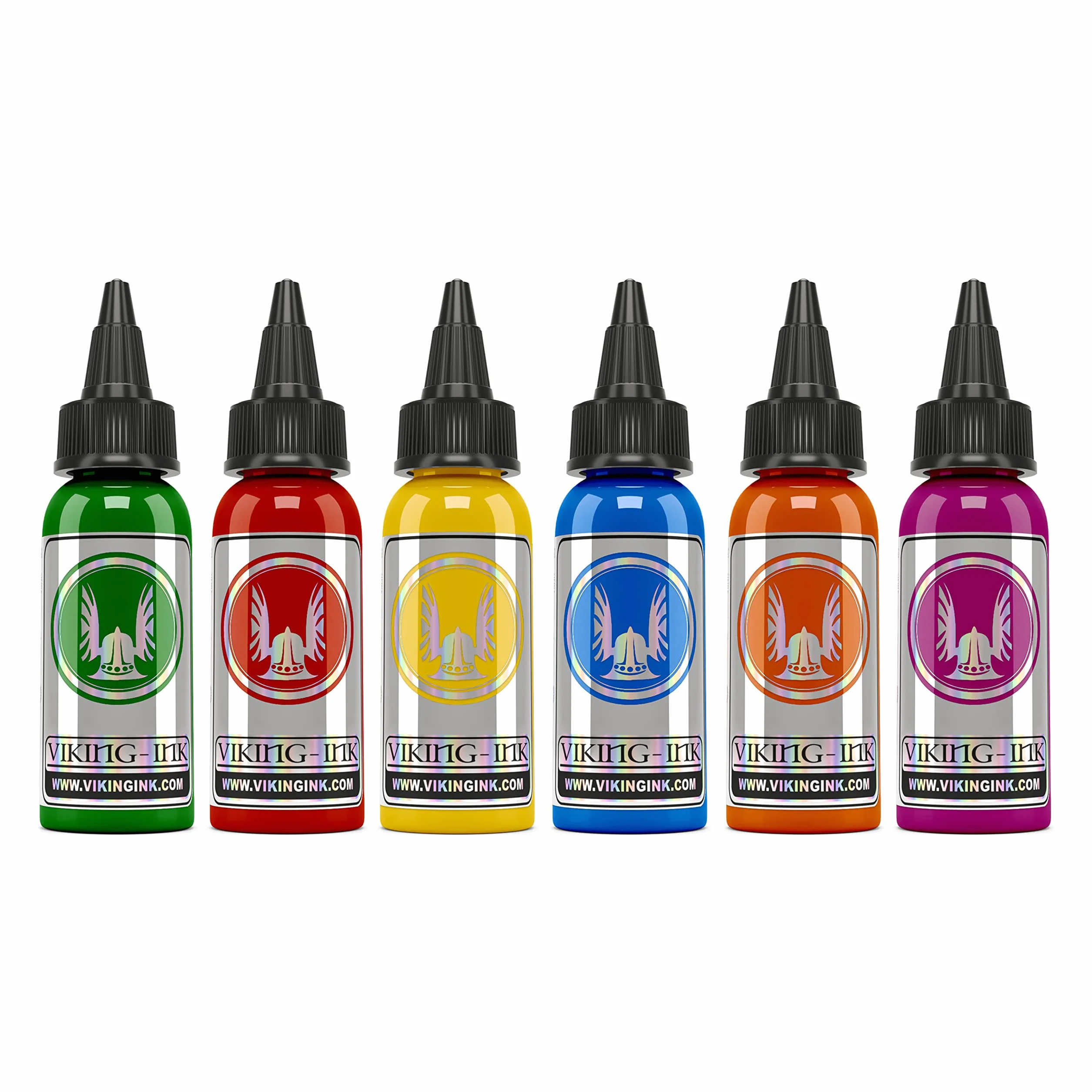 Atrament wikingów – zestaw 6 kolorów 30 ml