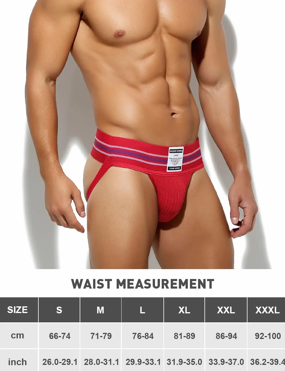 Jockstrap Męskie sportowe pasy do ćwiczeń Jockstrap Sport Jock Strap Męskie sportowe majtki