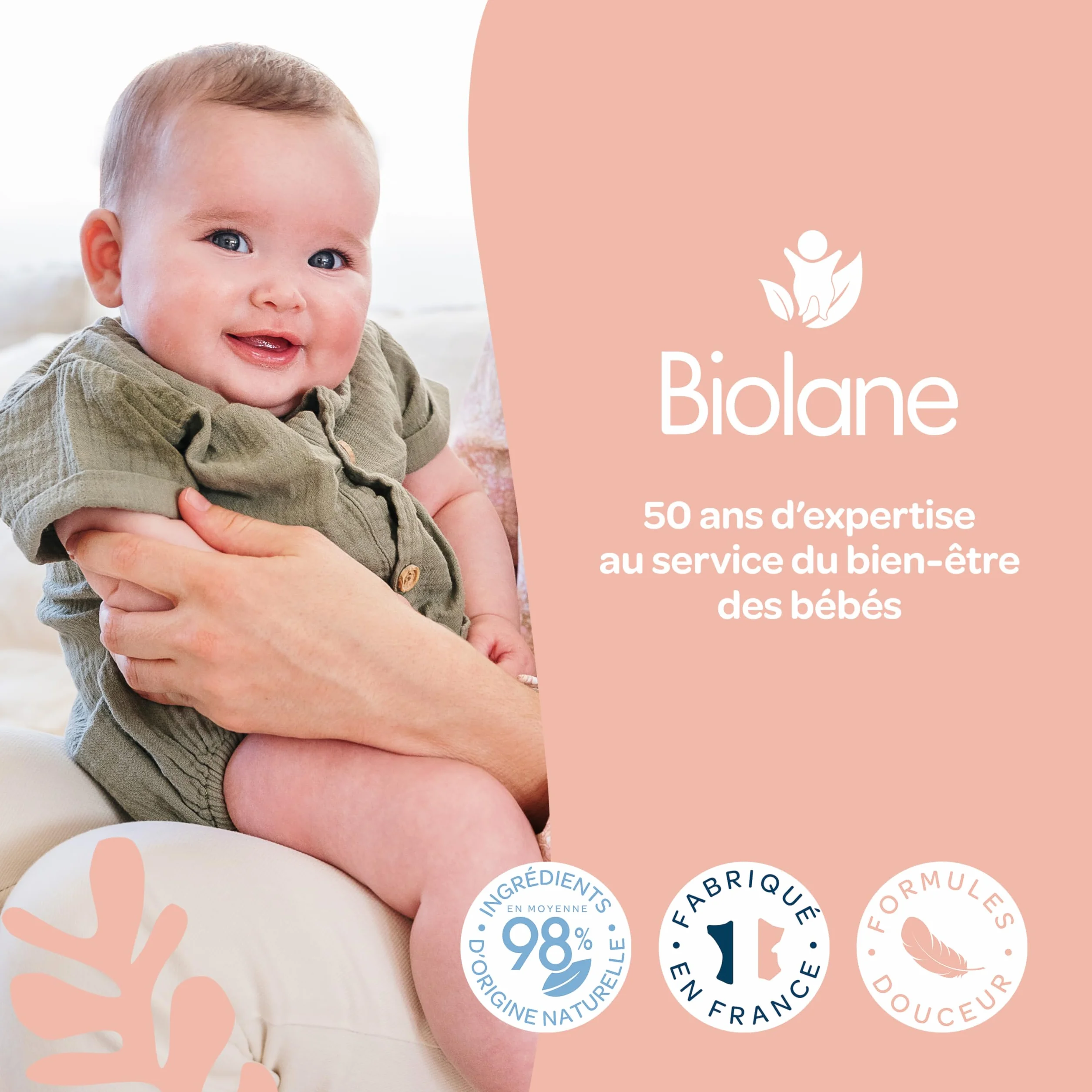 BIOLANE Woda toaletowa dla niemowląt Fresh 200 ml Francja