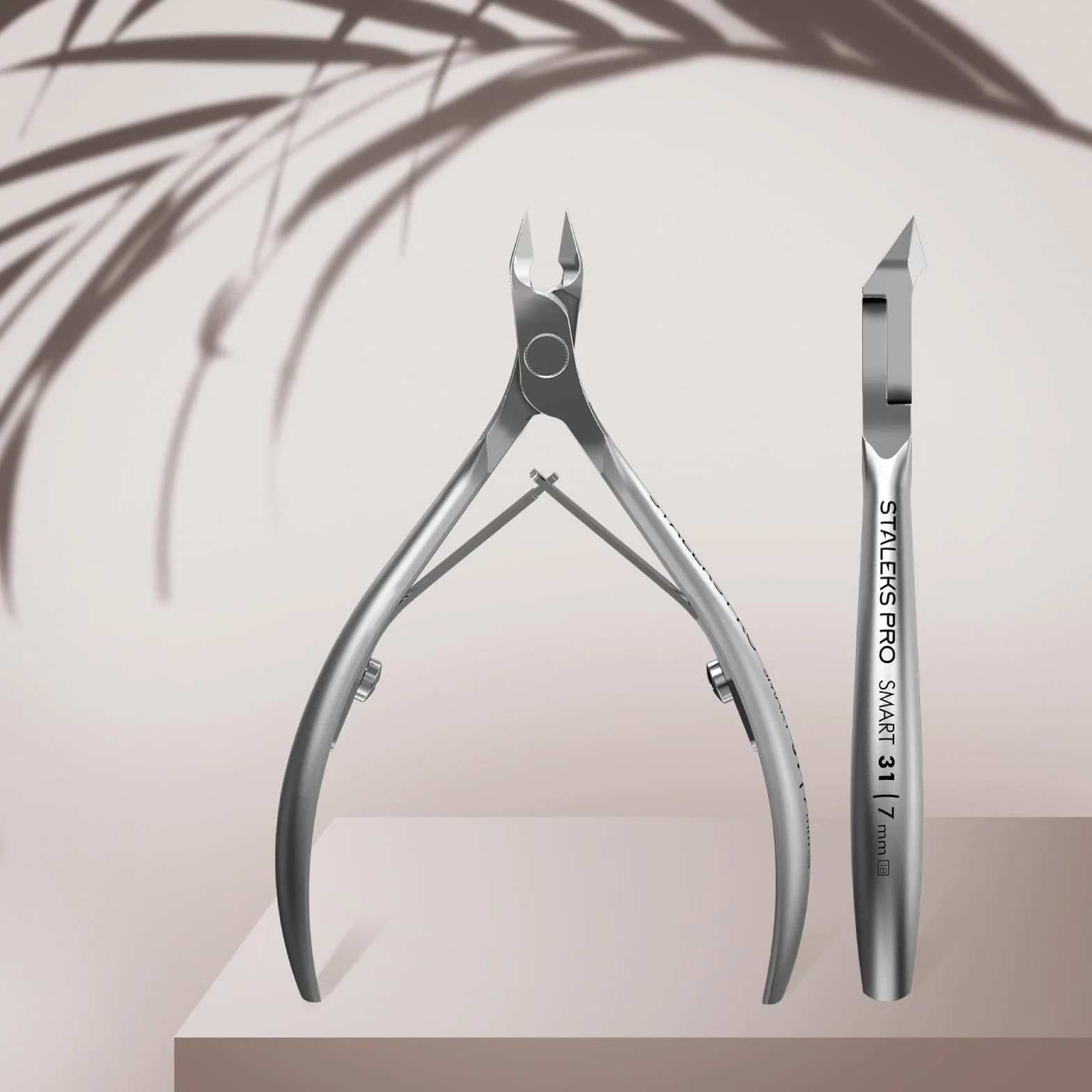 Staleks szczypce do skórek 3 mm / 4 mm/ 5 mm / 7 mm Smart 31 Staleks narzędzia do manicure pedicure (7 mm)