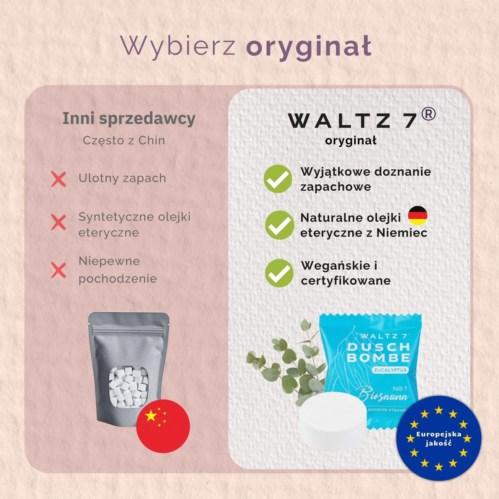 WALTZ7 Oryginalny zestaw kul prysznicowych, 16 sztuk z 8 zapachami, Aromaterapia z naturalnymi olejkami eterycznymi, Prezent-podziękwoanie dla kobiet, Mamy, Prezent urodzinowy dla mężczyzny