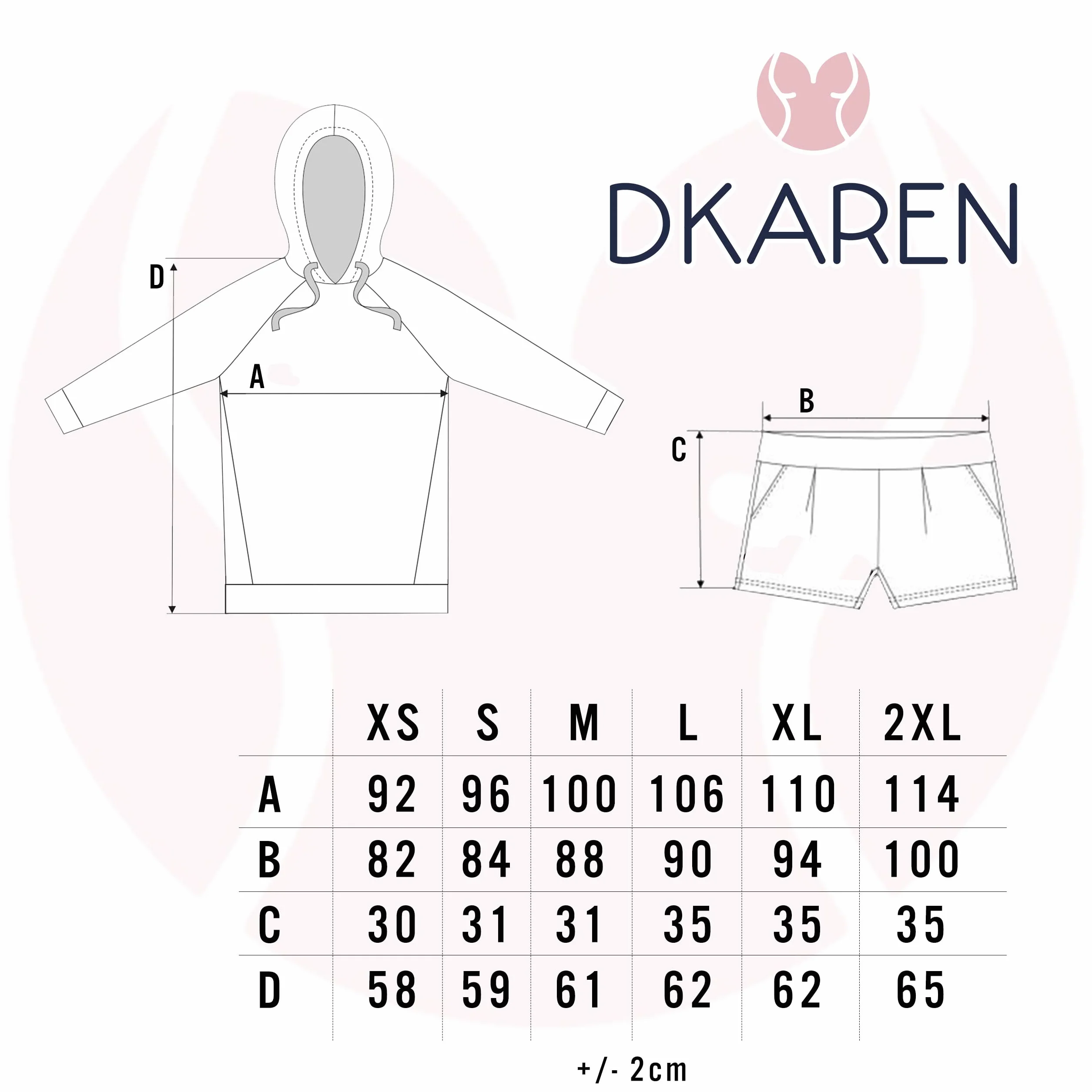 DKaren Odzież Kobiety Dkaren dres do biegania damski zestaw bawełna koko (1 w zestawie)