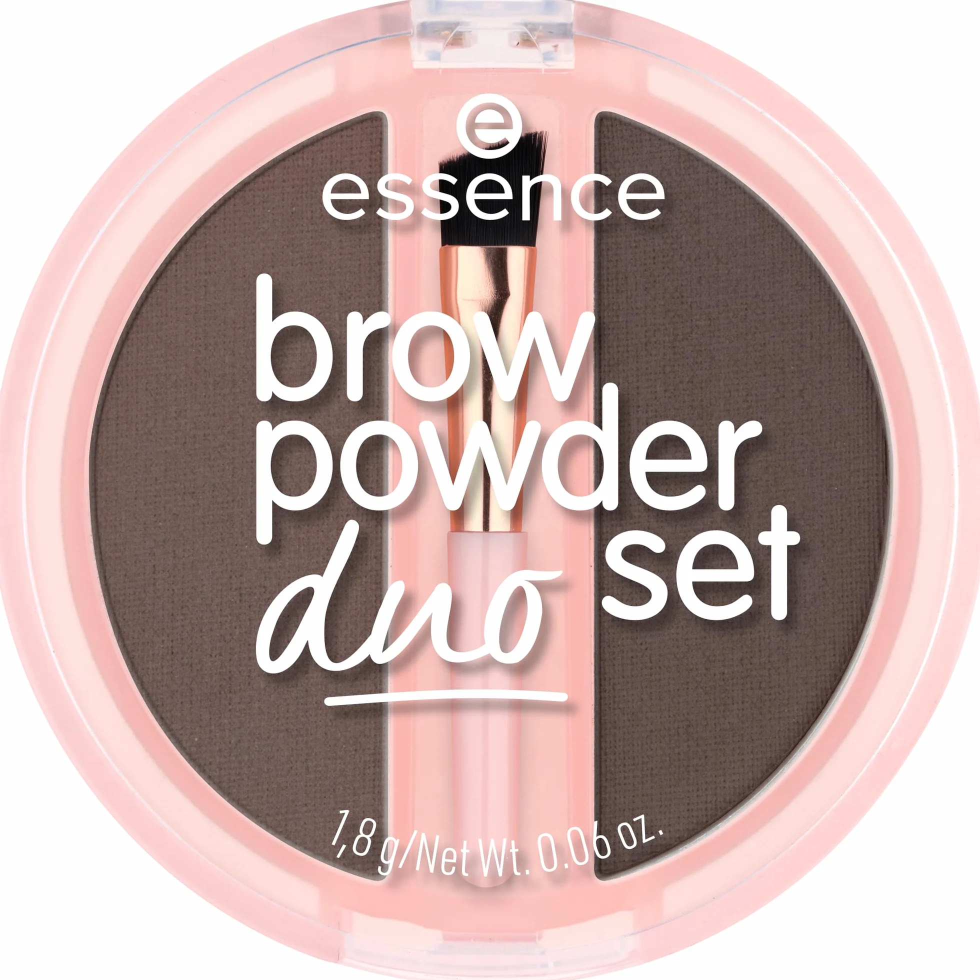 essence zestaw do brwi brow powder duo, konturowanie, naturalny (1.8g)