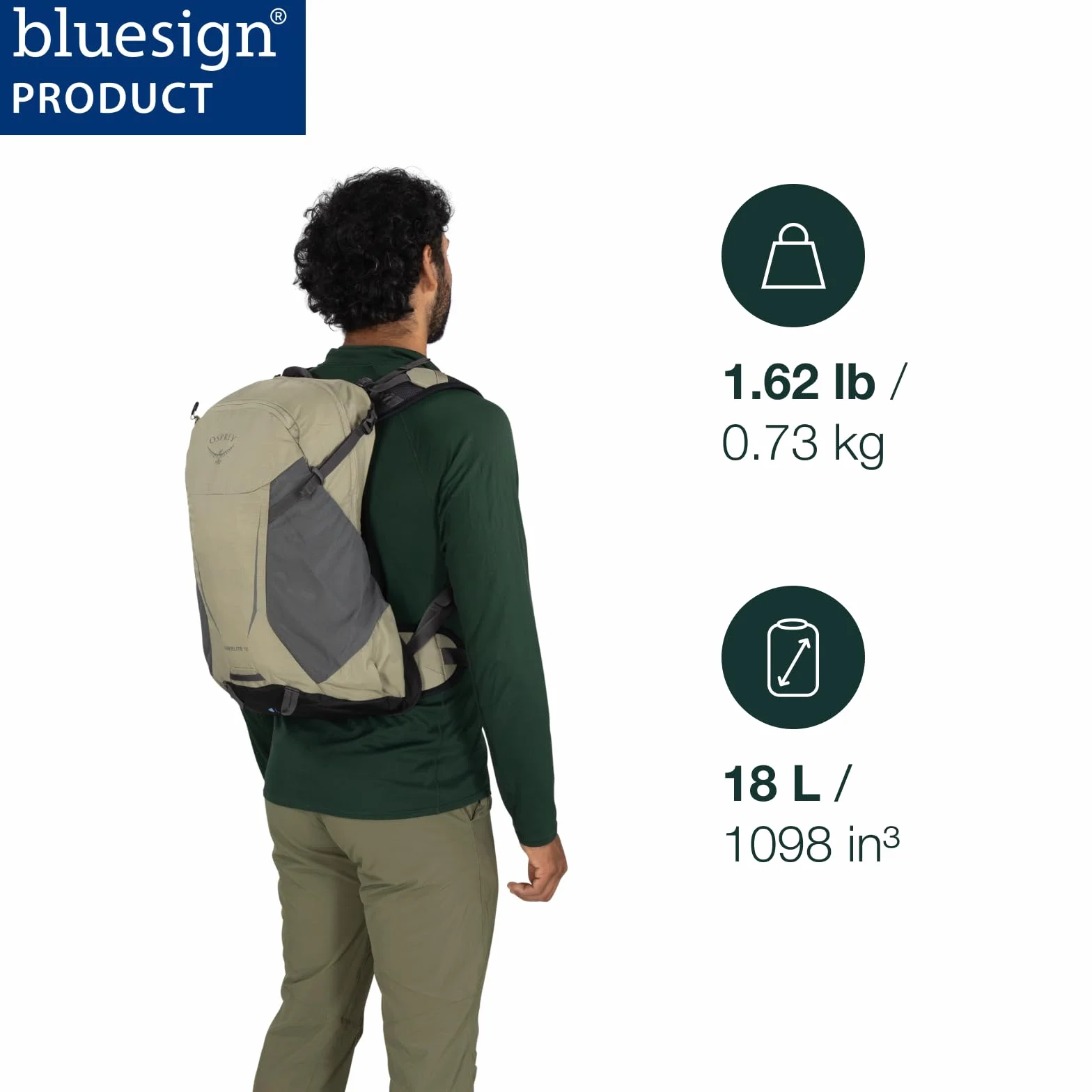 Osprey Hikelite 18 Plecak Unisex Dorosły