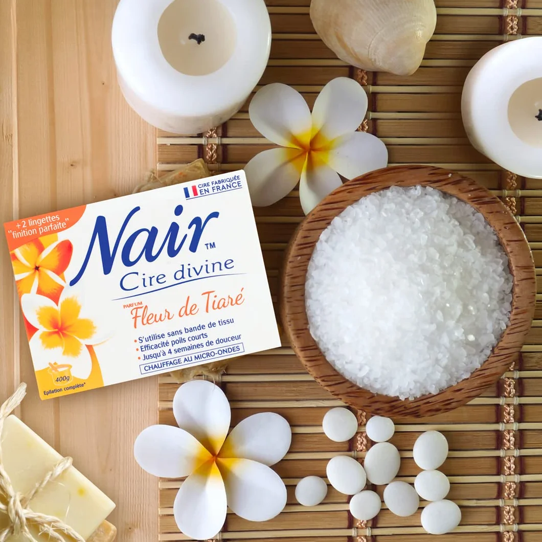 Nair Boski wosk z kwiatów Tiaré 400g