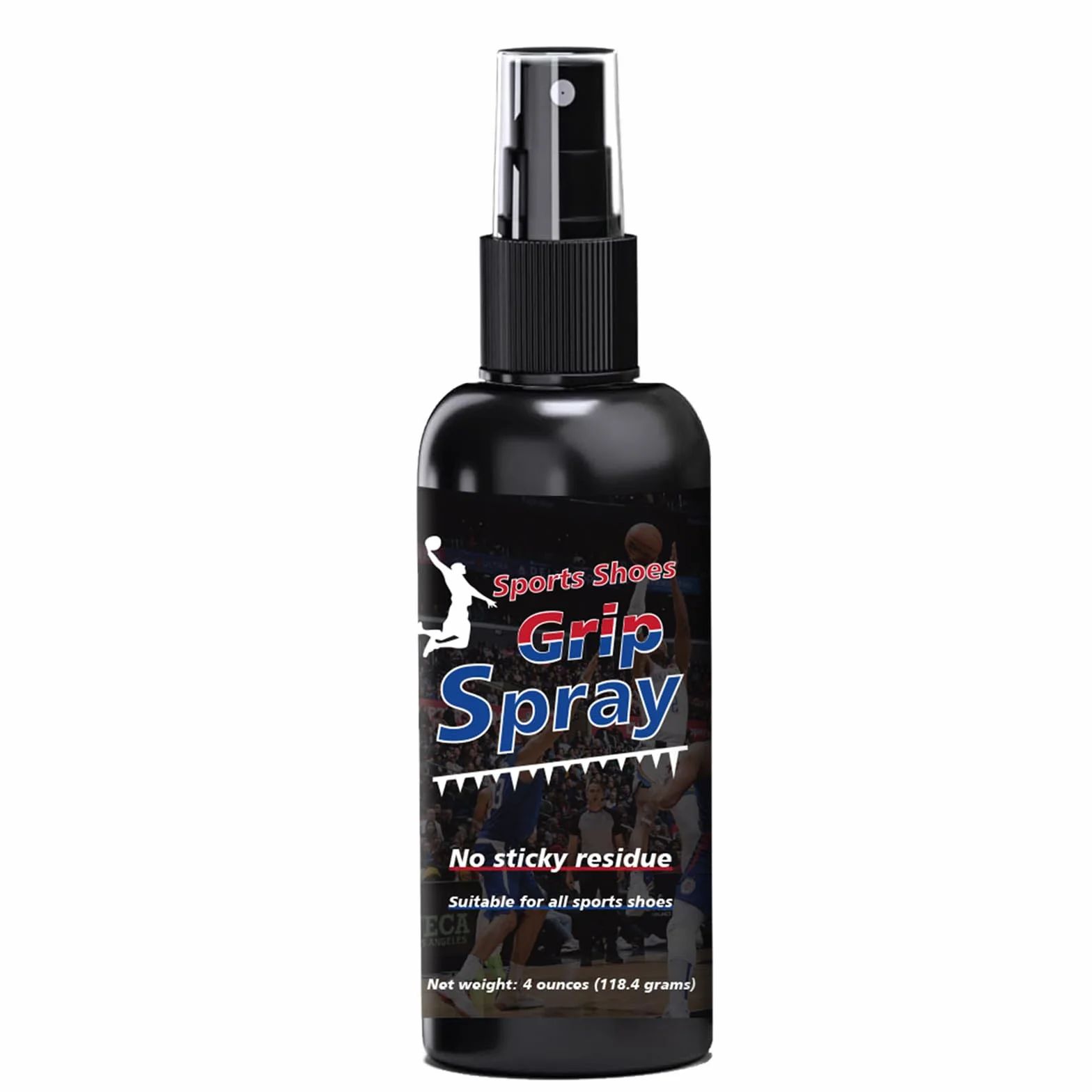 LAMXIN Spray do butów do koszykówki 113 ml, buty ze sprayem krawędziowym do koszykówki zapewniają przyczepność, używane do czyszczenia i poprawy przyczepności butów do koszykówki, biały