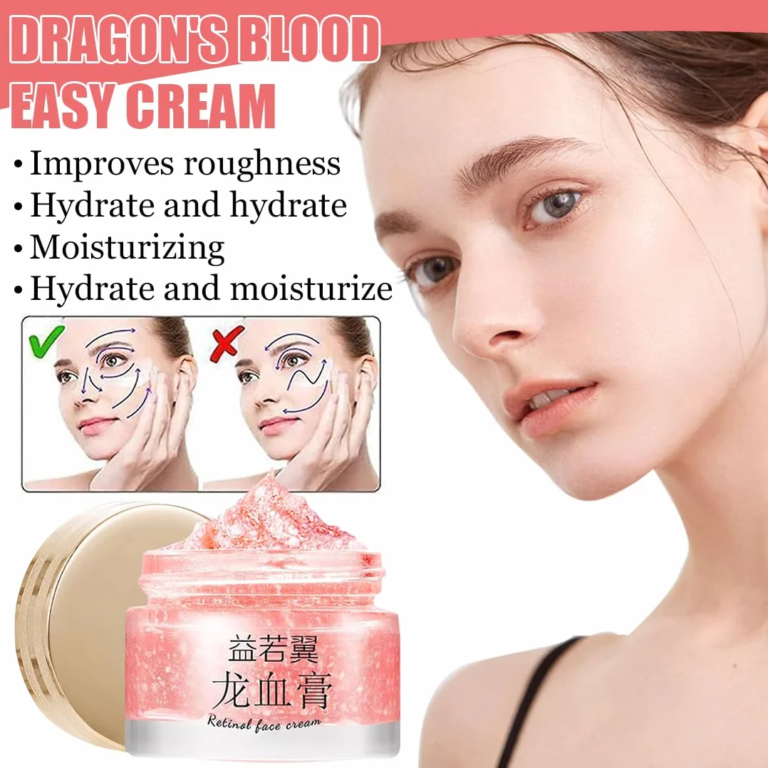 2 sztuki Cream Dragon S Blood, Dragon's Blood Easy Cream, krem wybielający smocze krwi, smoczy krem do twarzy, smoczy krem dla dziewczynek – pielęgnacja nawilżająca i młodzieńczy blask