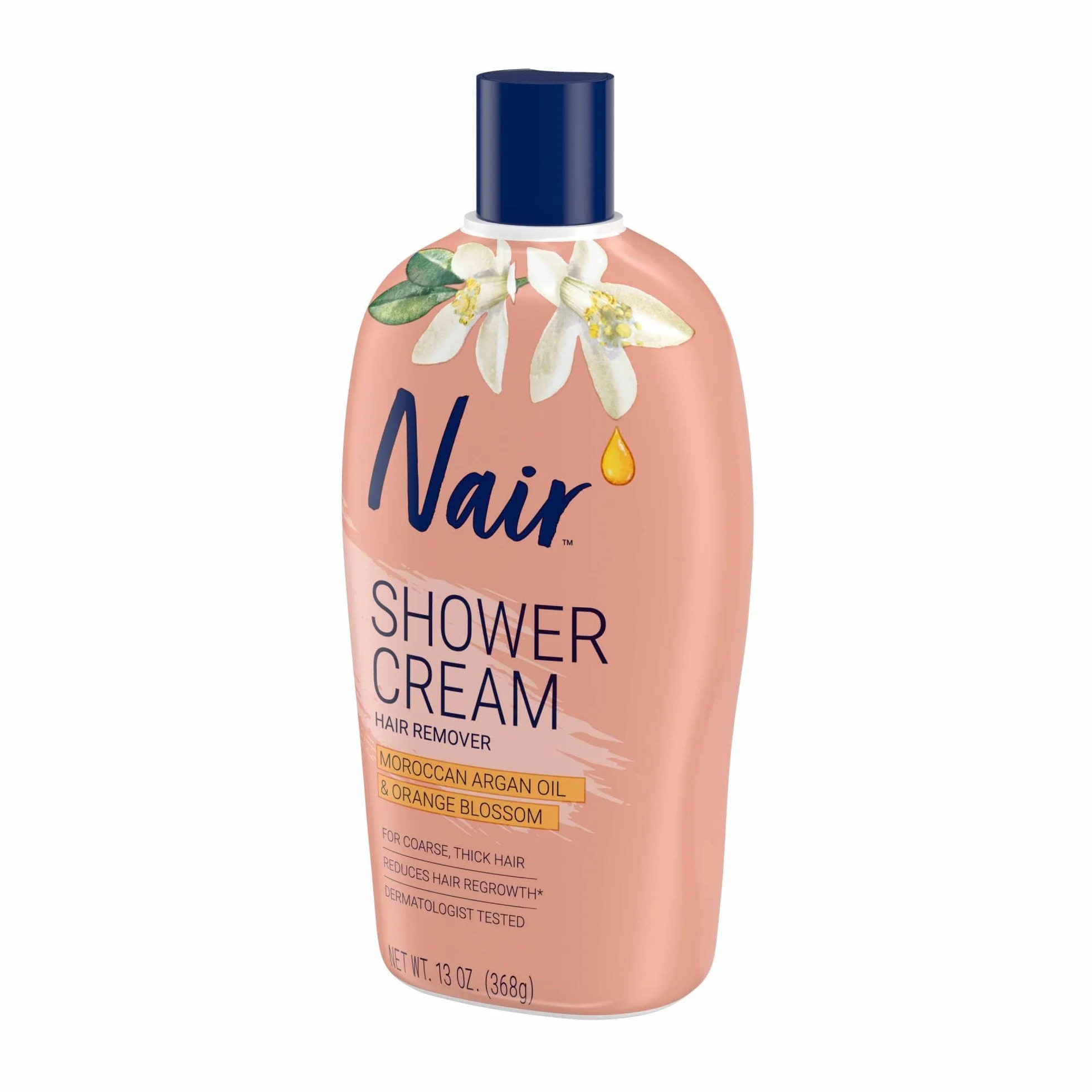 Nair Shower Power Max with Moroccan Argan Oil, Cream for Legs & Body (krem do depilacji ciała i nóg)