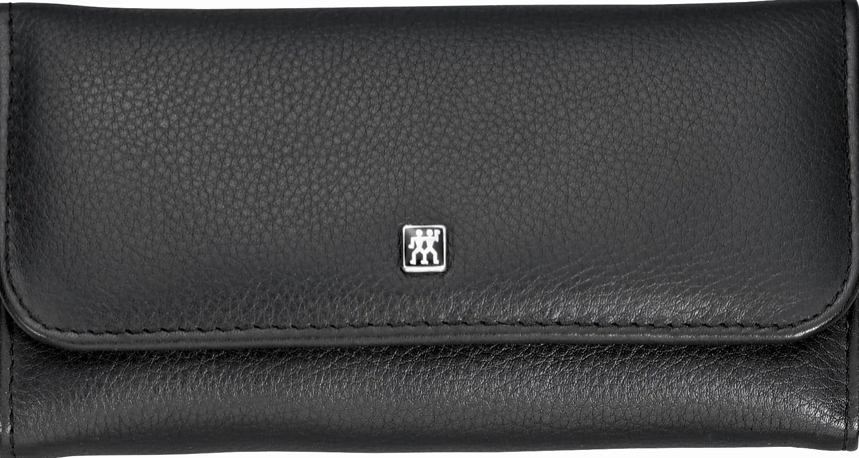 ZWILLING Zestaw do manicure (5 części, do pielęgnacji paznokci i pedicure, etui z prawdziwej skóry z nożyczkami do paznokci i skórek), polerowana stal nierdzewna, czarny