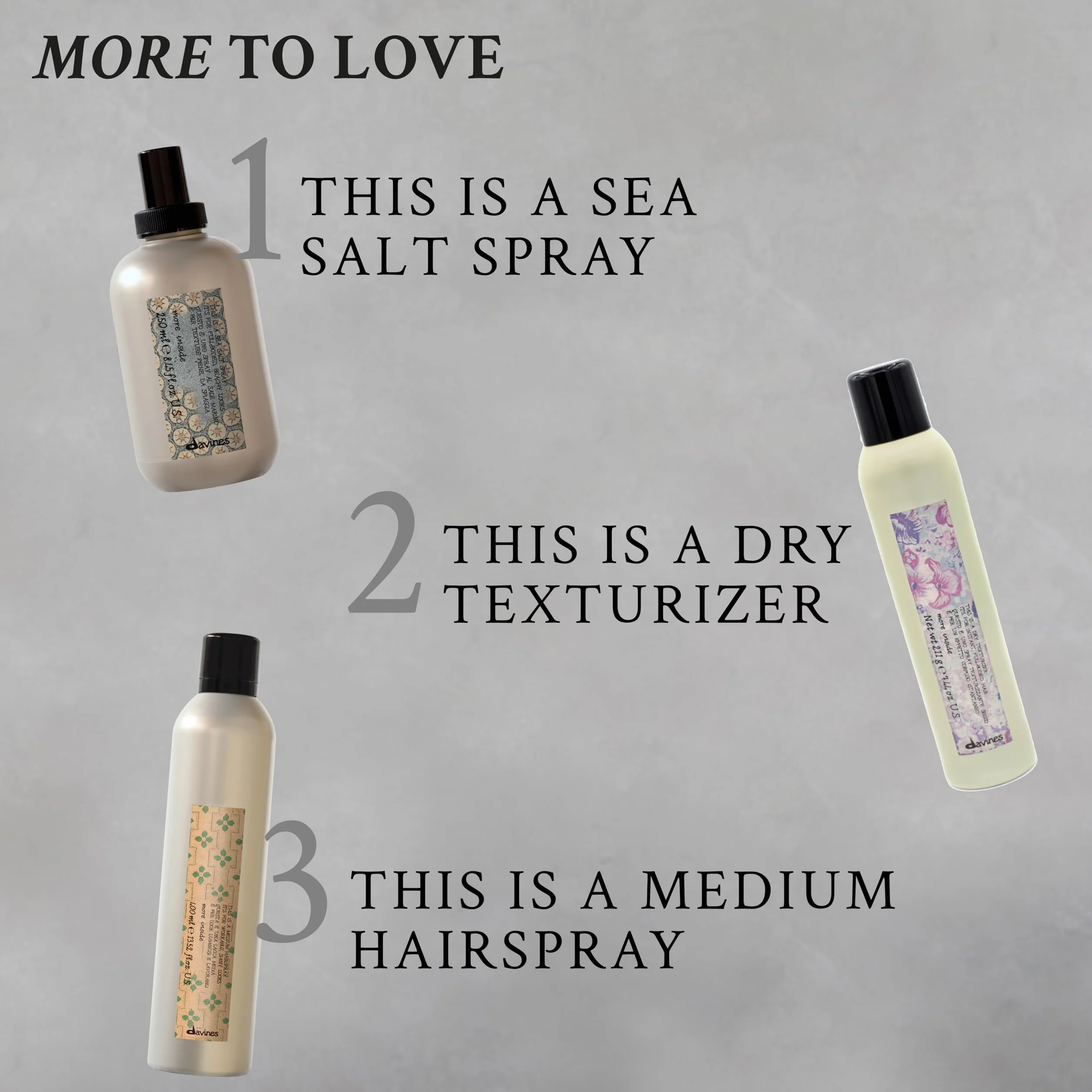 Davines More Inside This Is A Strong Hold Cream Gel (For Firm Polished Looks) 125 ml