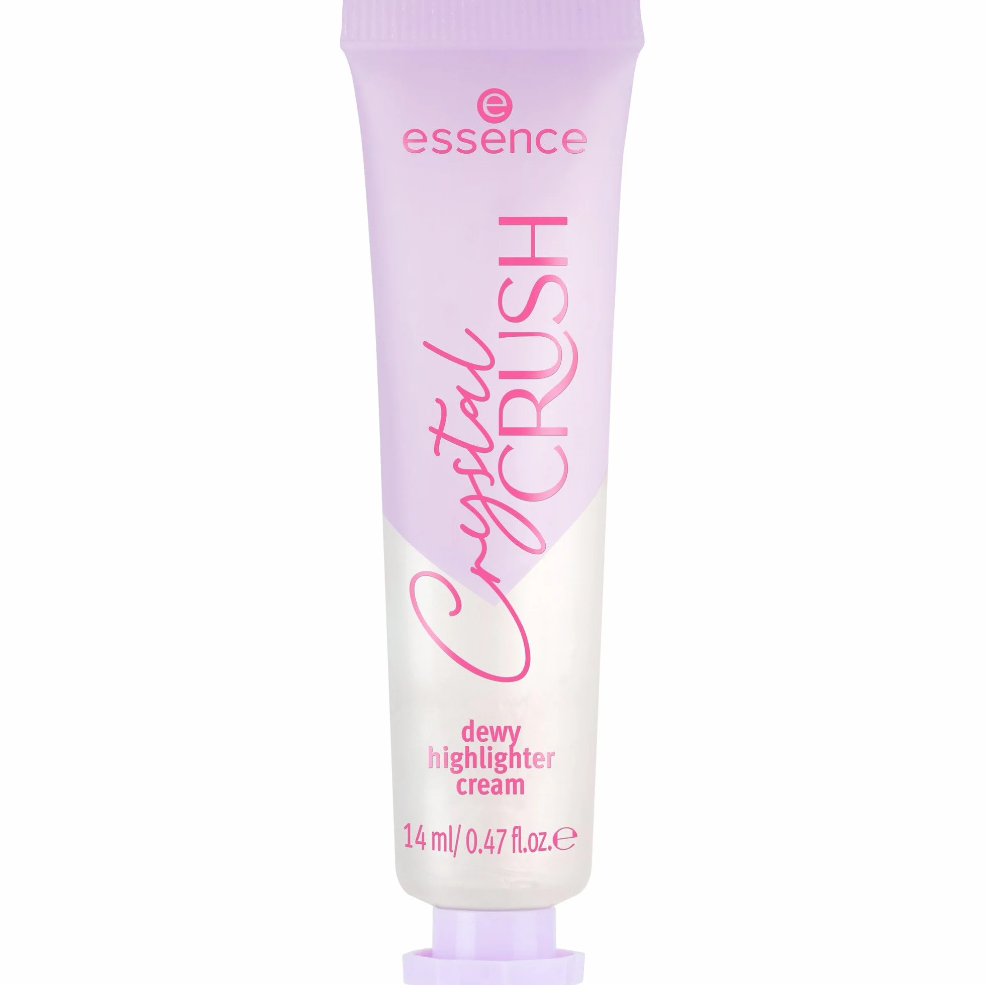 essence Kremowy rozświetlacz CRYSTAL CRUSH dewy highlighter cream, naturalny, błyszczący, mieniący się (14ml)